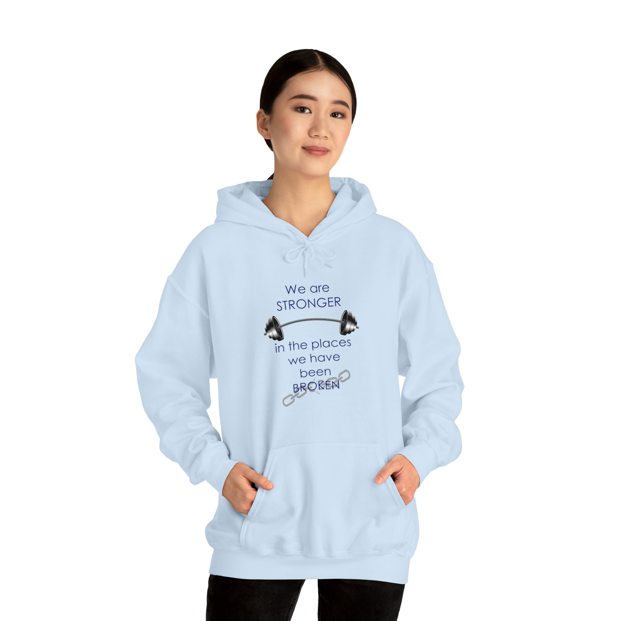 Stronger - Unisex Heavy Blend™ Hooded Sweatshirt
