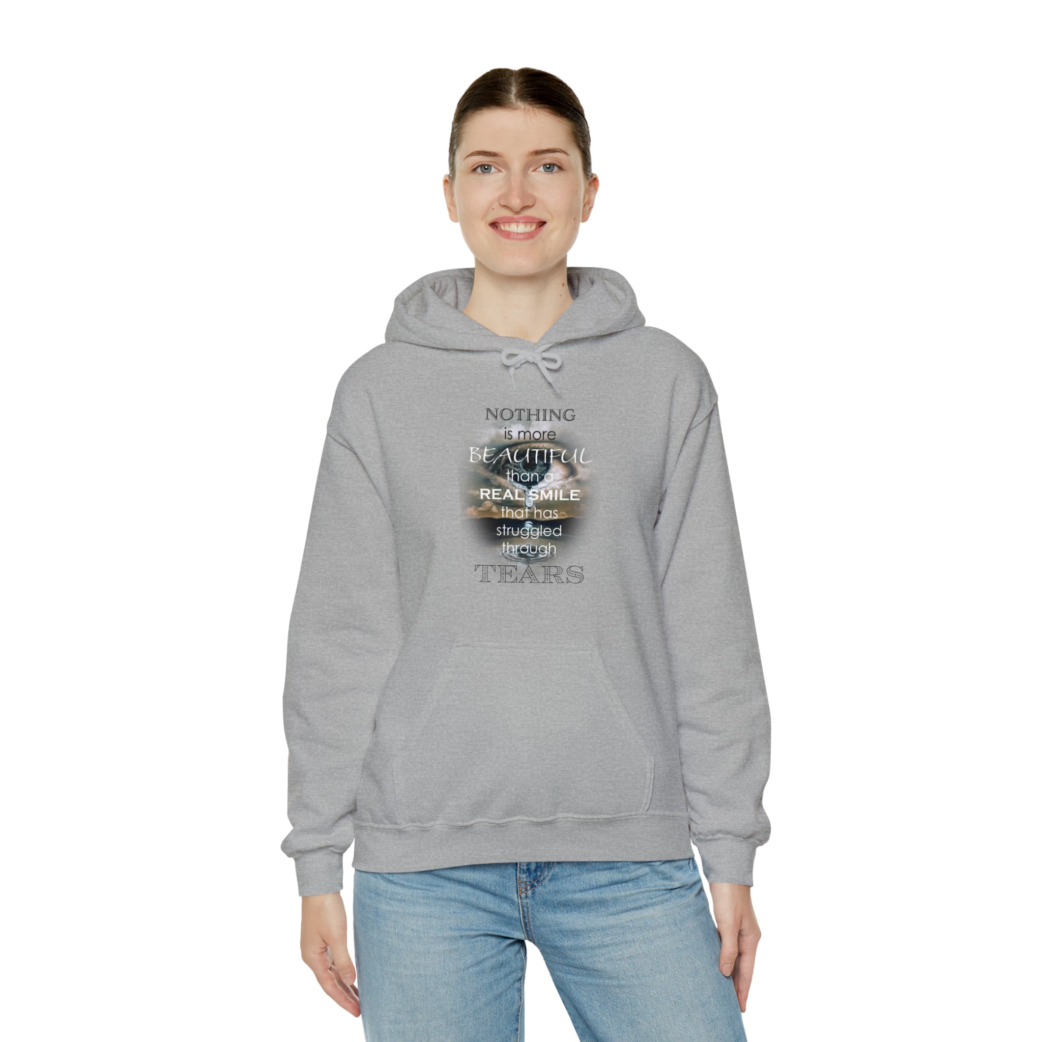 Nothing More Beautiful - Unisex Heavy Blend™ Hooded Sweatshirt