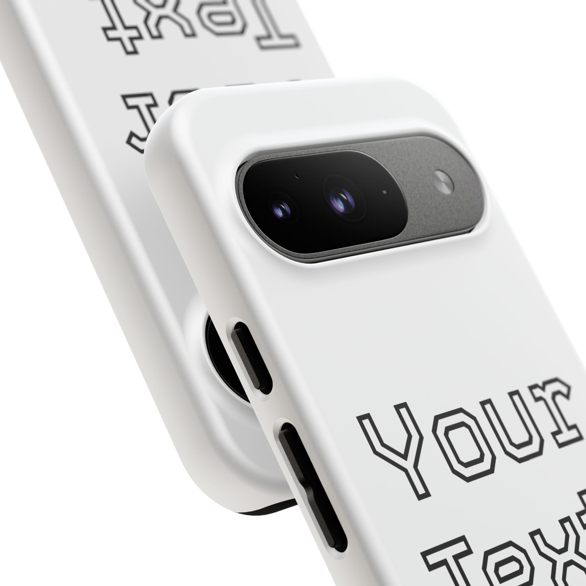 Custom Phone Case with Personalized Text, Tough Phone Cover, Unique Phone Accessory, Gift for Friends, Durable Mobile Case