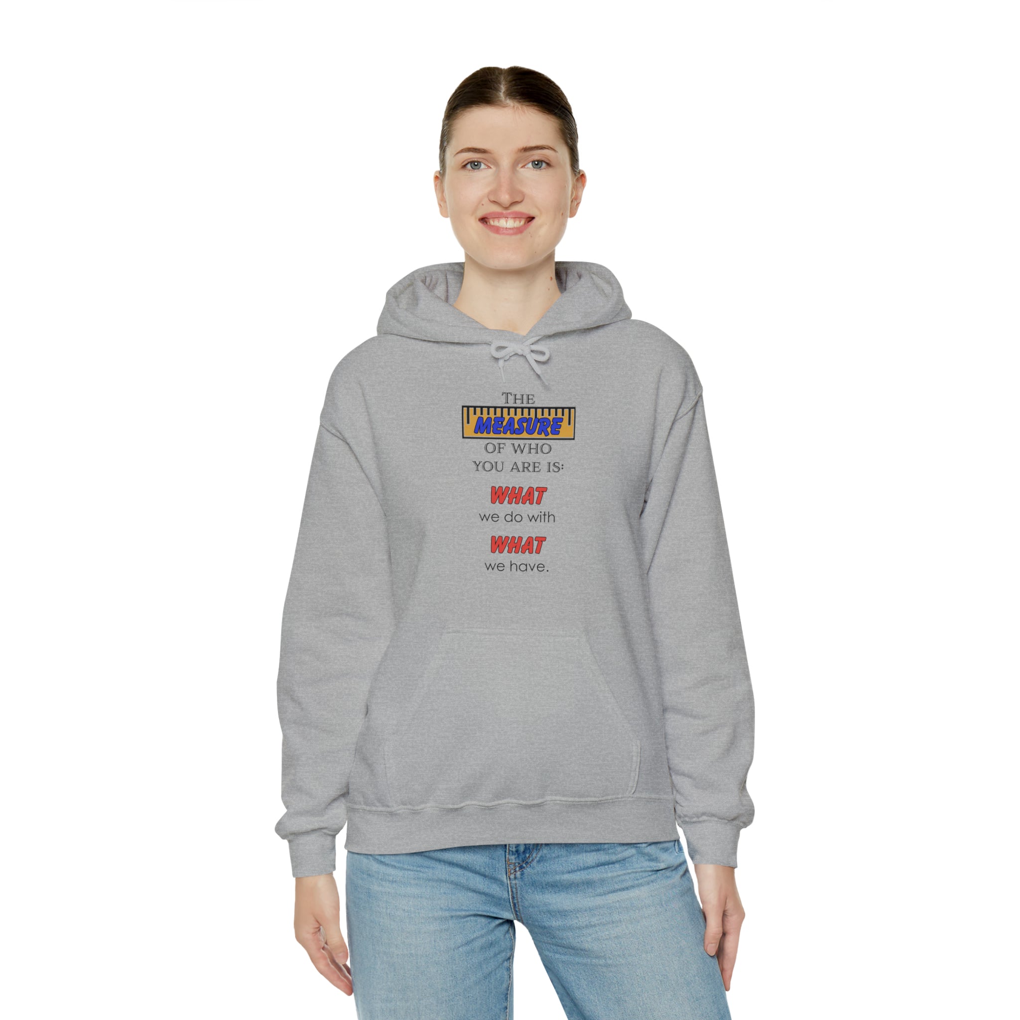 Measure - Unisex Heavy Blend™ Hooded Sweatshirt