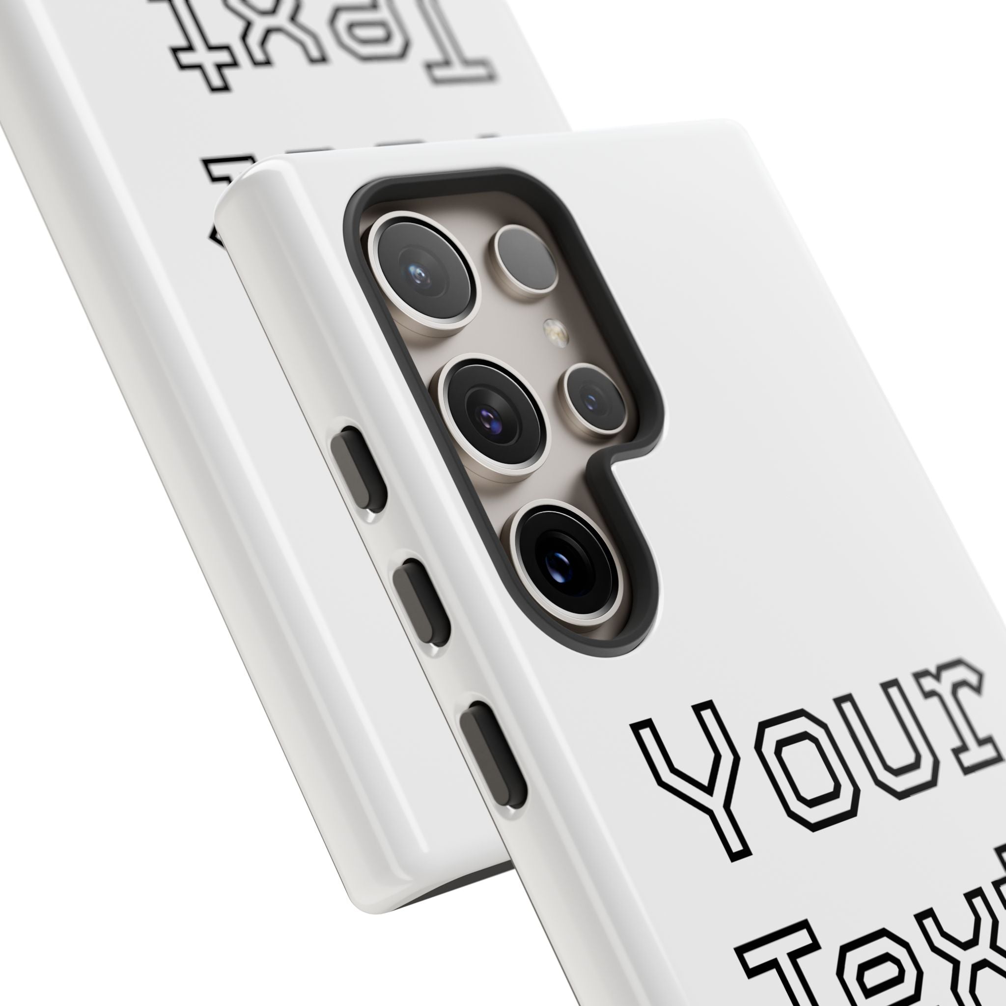 Custom Phone Case with Personalized Text, Tough Phone Cover, Unique Phone Accessory, Gift for Friends, Durable Mobile Case