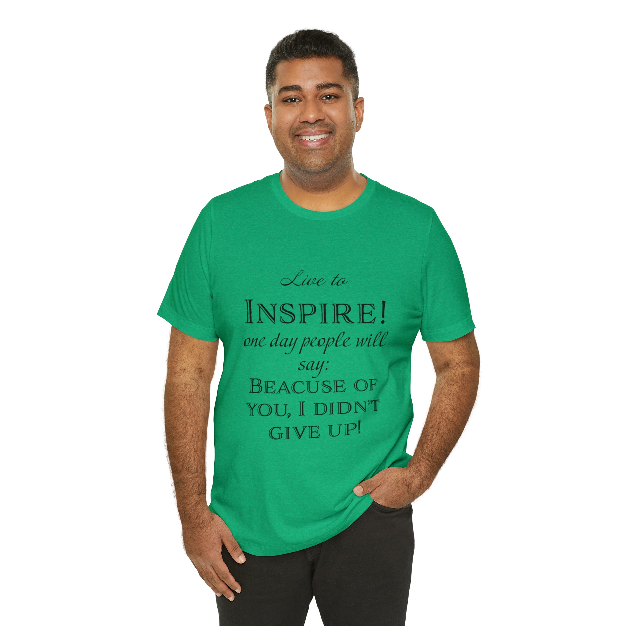 Inspire - Unisex Jersey Short Sleeve Tee