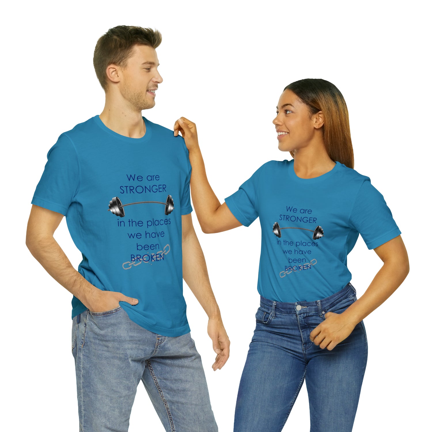 We Are Stronger - Unisex Jersey Short Sleeve Tee