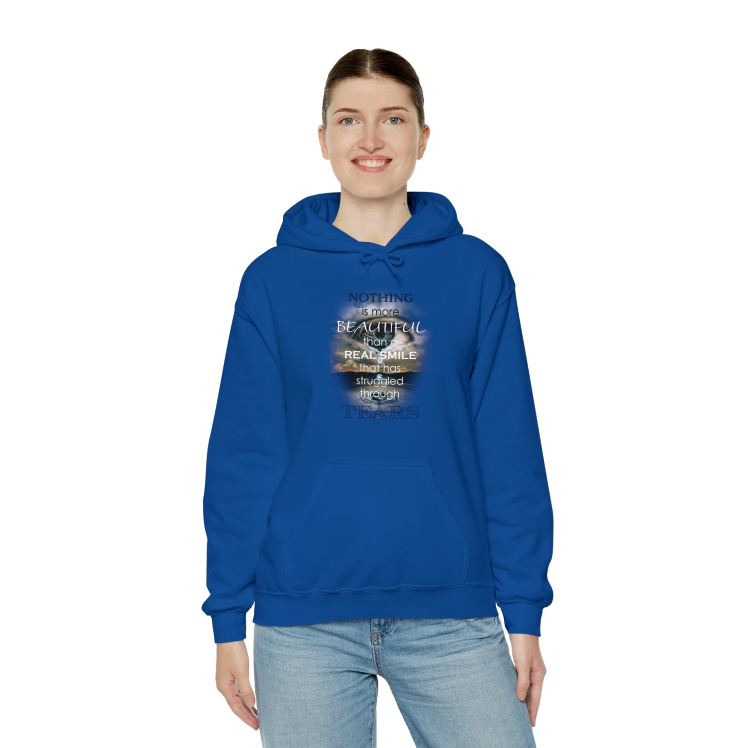 Nothing More Beautiful - Unisex Heavy Blend™ Hooded Sweatshirt