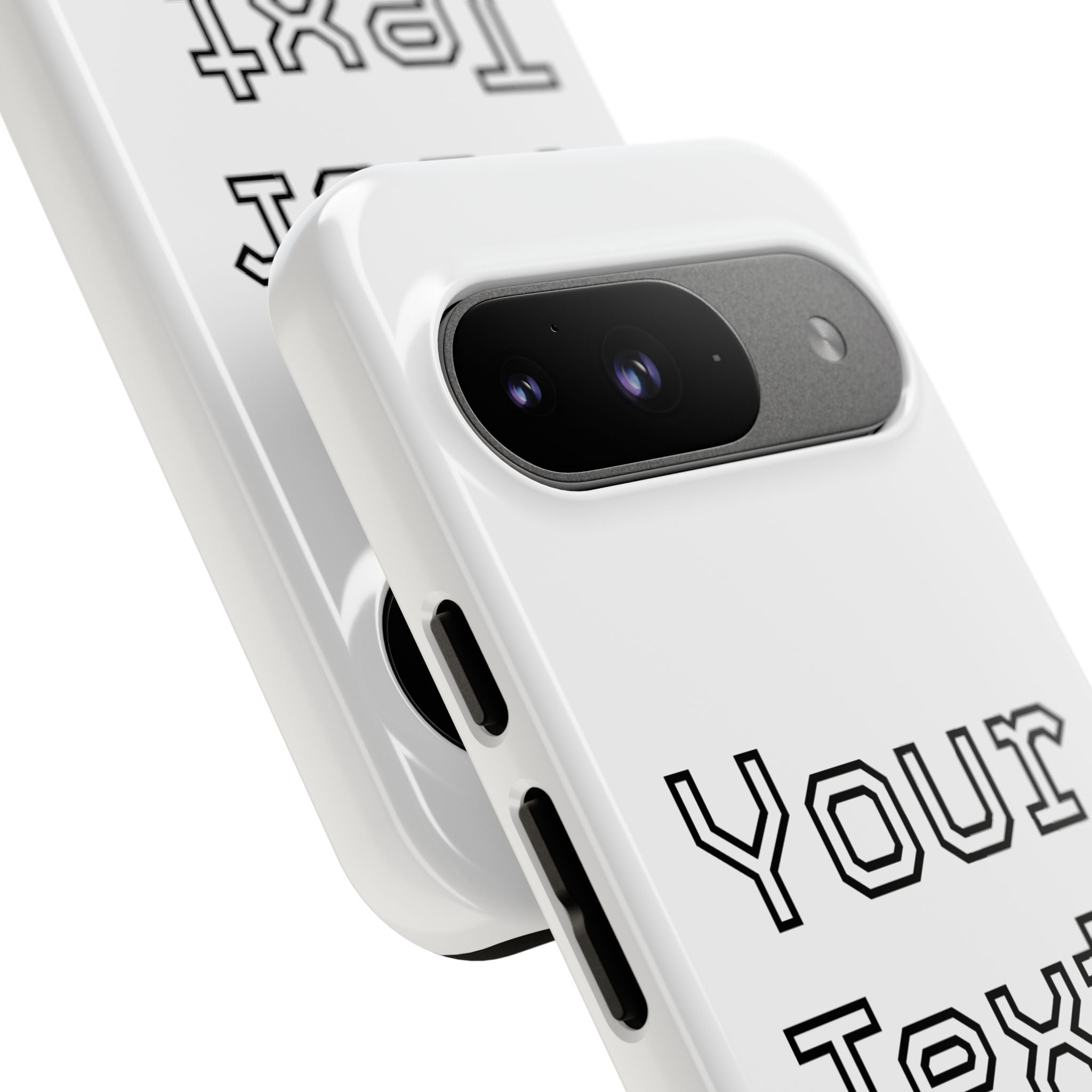 Custom Phone Case with Personalized Text, Tough Phone Cover, Unique Phone Accessory, Gift for Friends, Durable Mobile Case