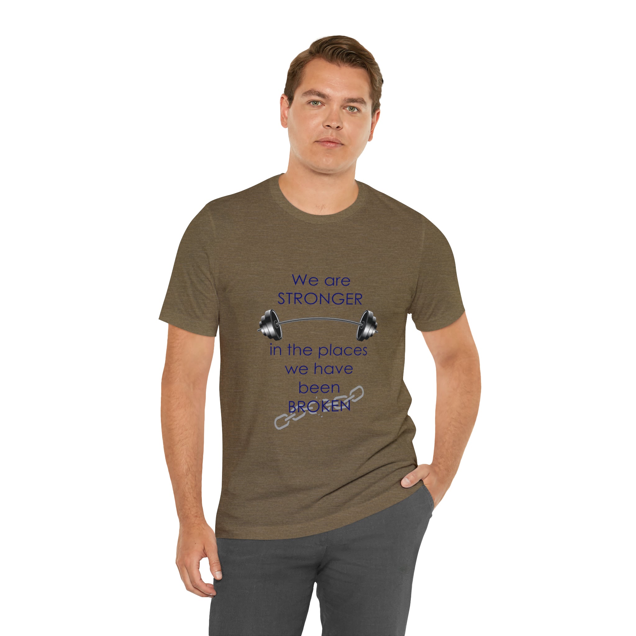 We Are Stronger - Unisex Jersey Short Sleeve Tee