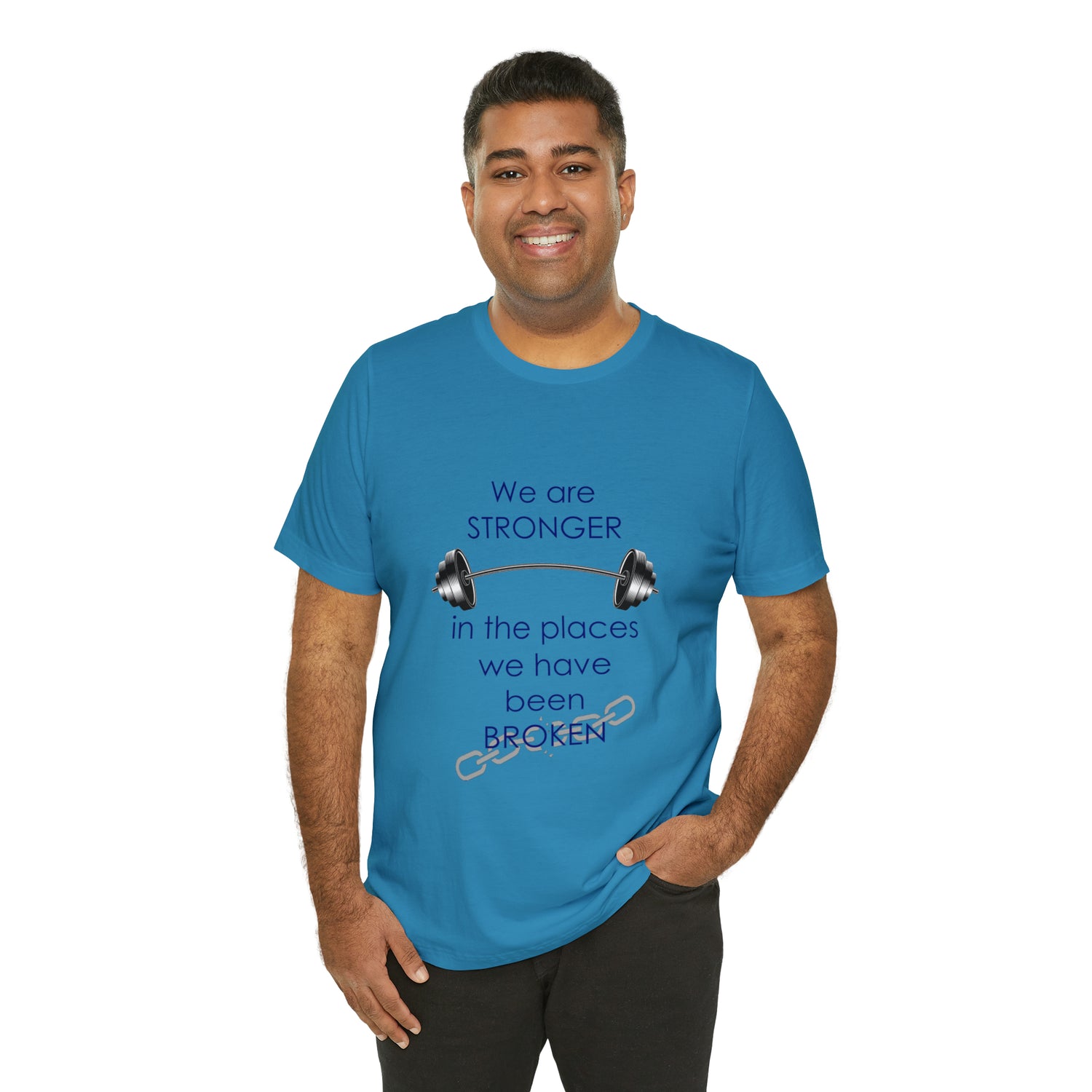 We Are Stronger - Unisex Jersey Short Sleeve Tee