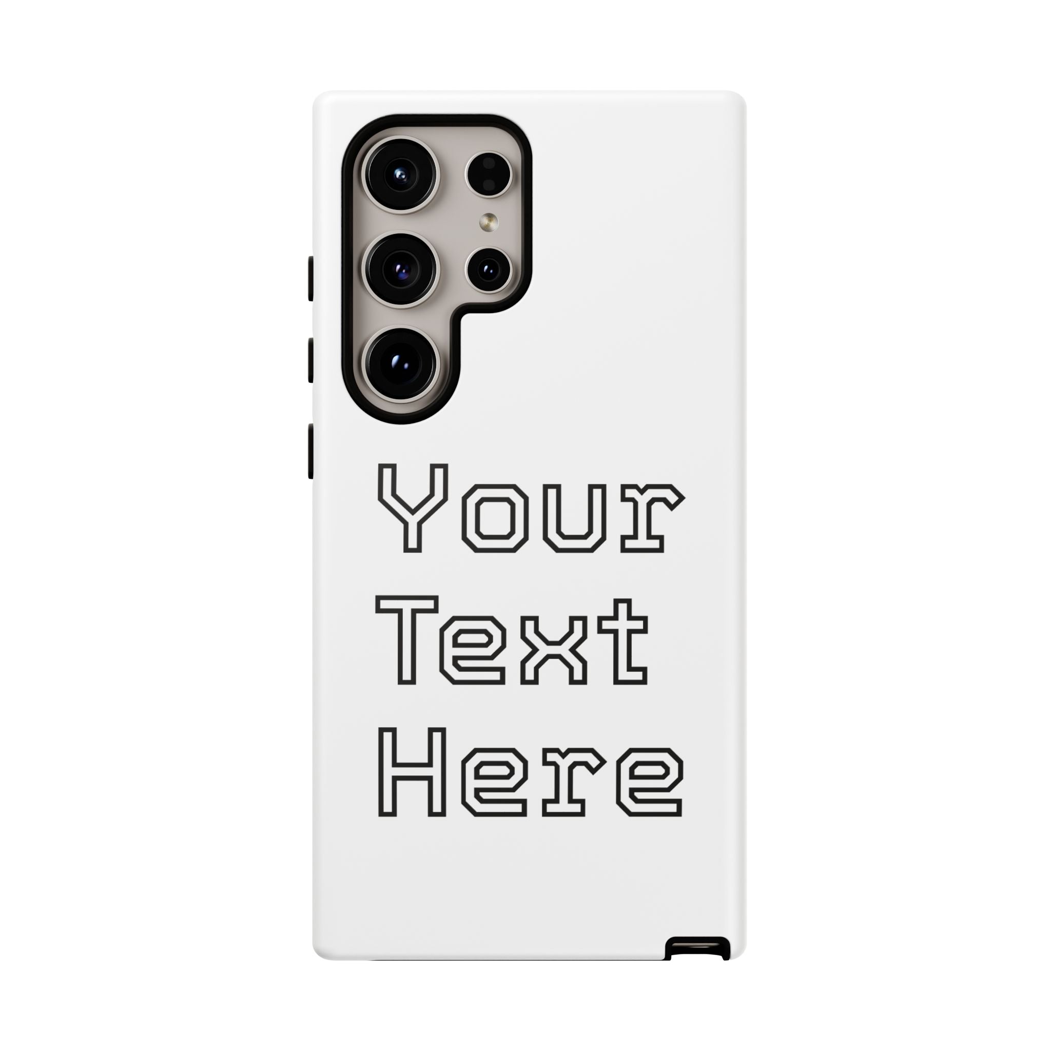 Custom Phone Case with Personalized Text, Tough Phone Cover, Unique Phone Accessory, Gift for Friends, Durable Mobile Case