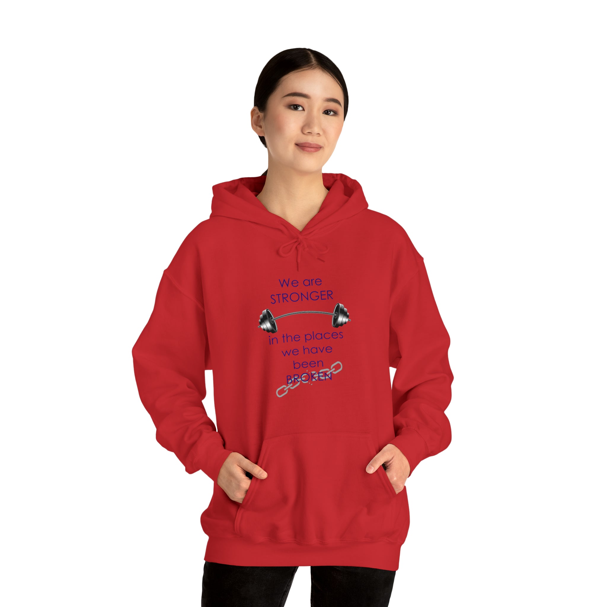 Stronger - Unisex Heavy Blend™ Hooded Sweatshirt