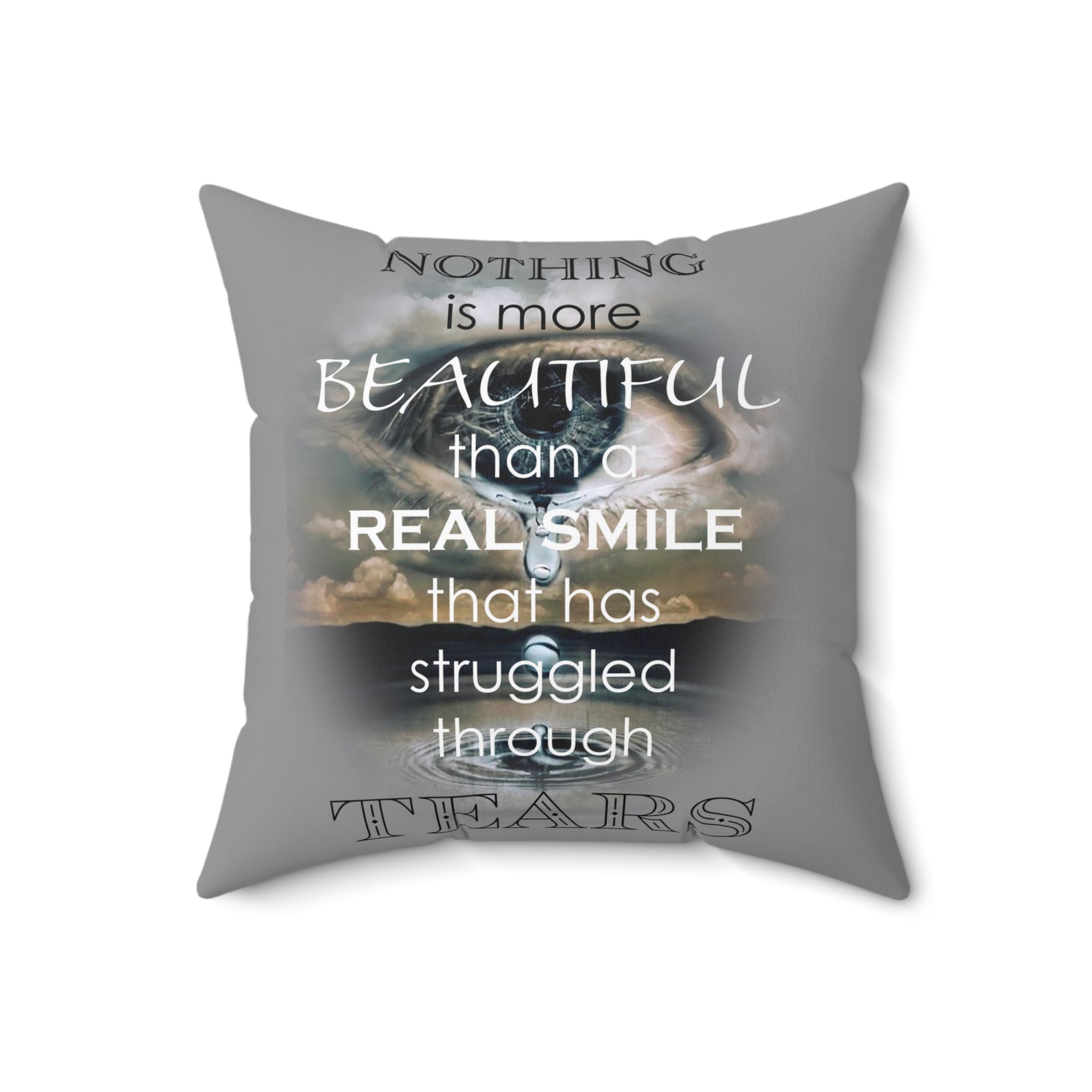 Nothing More Beautiful - Spun Polyester Square Pillow