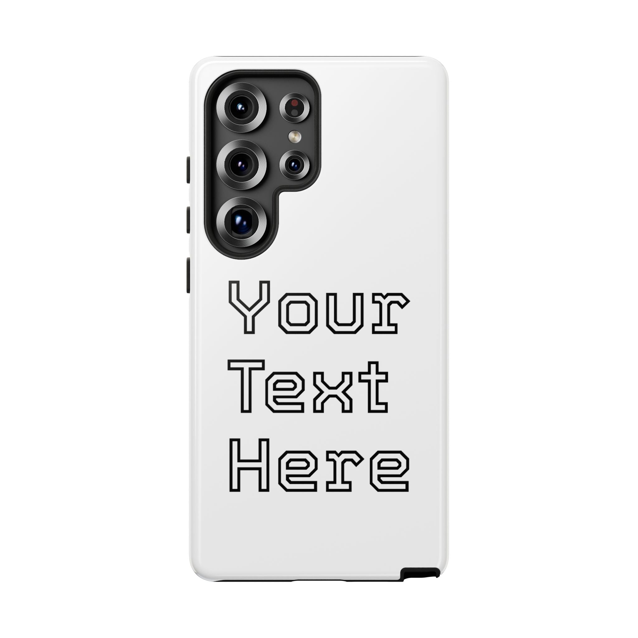 Custom Phone Case with Personalized Text, Tough Phone Cover, Unique Phone Accessory, Gift for Friends, Durable Mobile Case