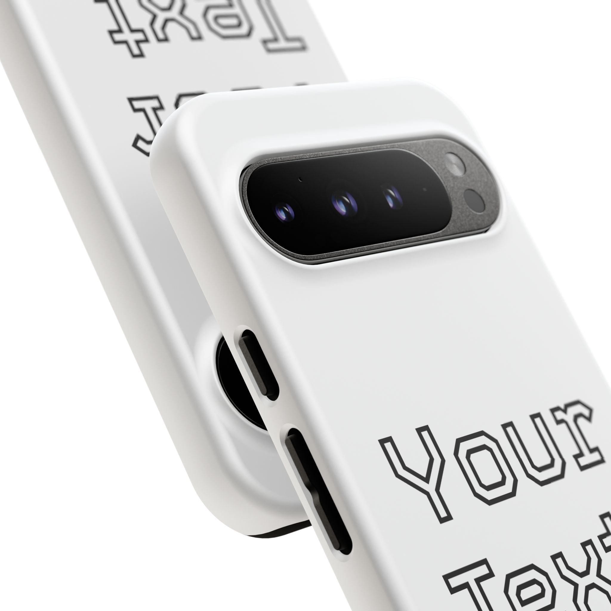 Custom Phone Case with Personalized Text, Tough Phone Cover, Unique Phone Accessory, Gift for Friends, Durable Mobile Case
