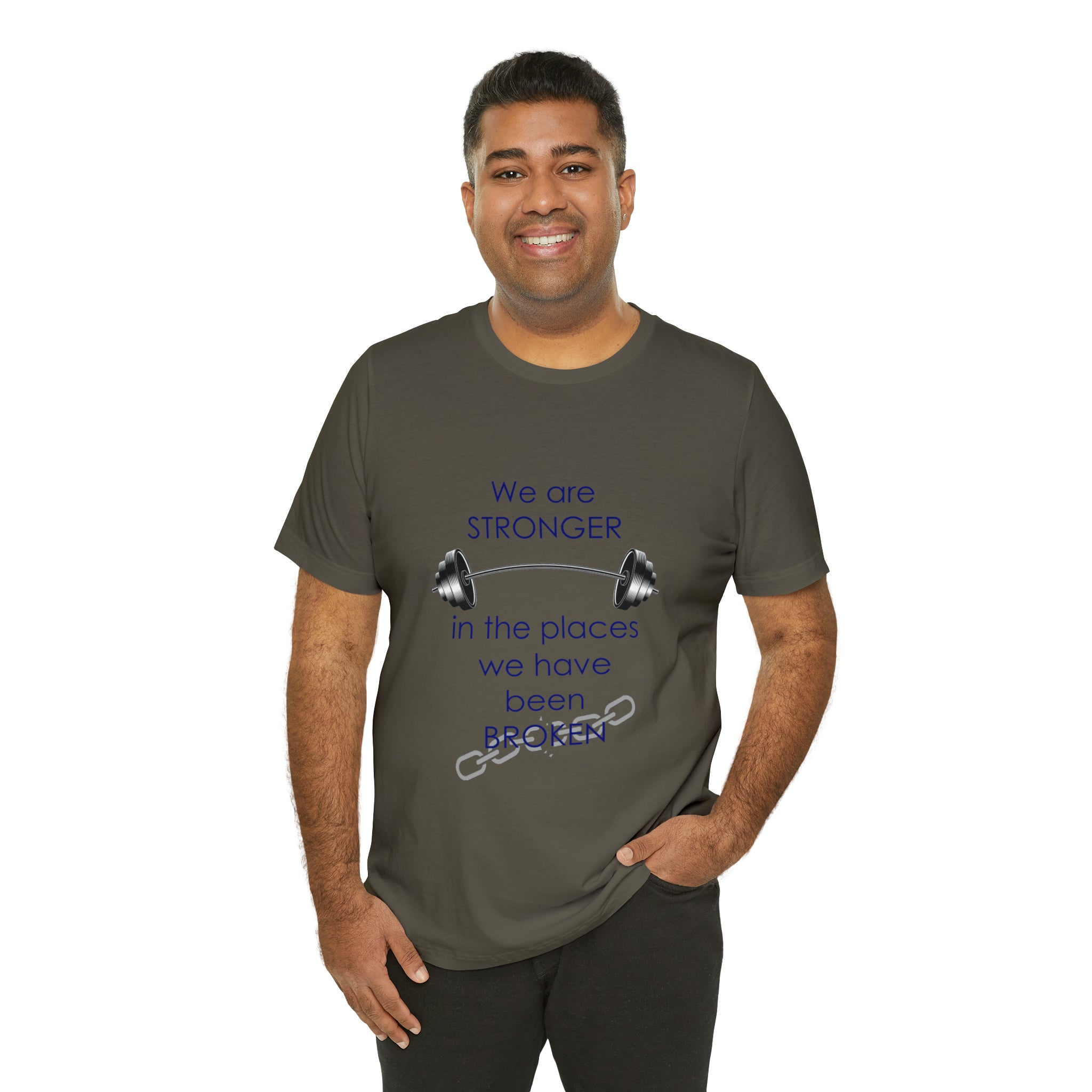 We Are Stronger - Unisex Jersey Short Sleeve Tee