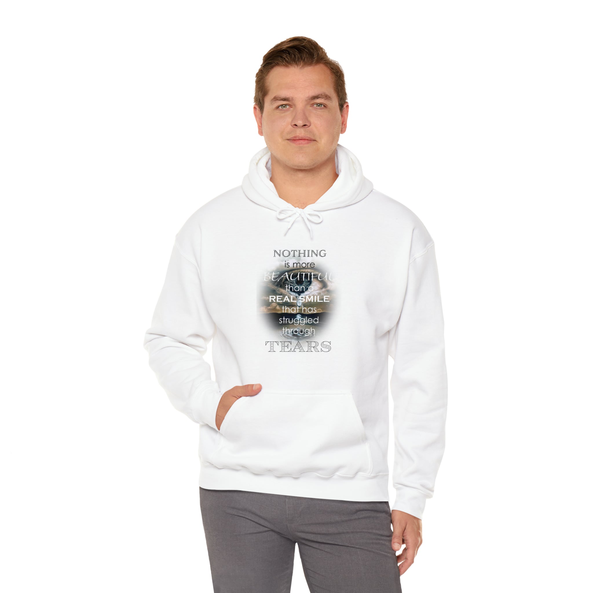 Nothing More Beautiful - Unisex Heavy Blend™ Hooded Sweatshirt