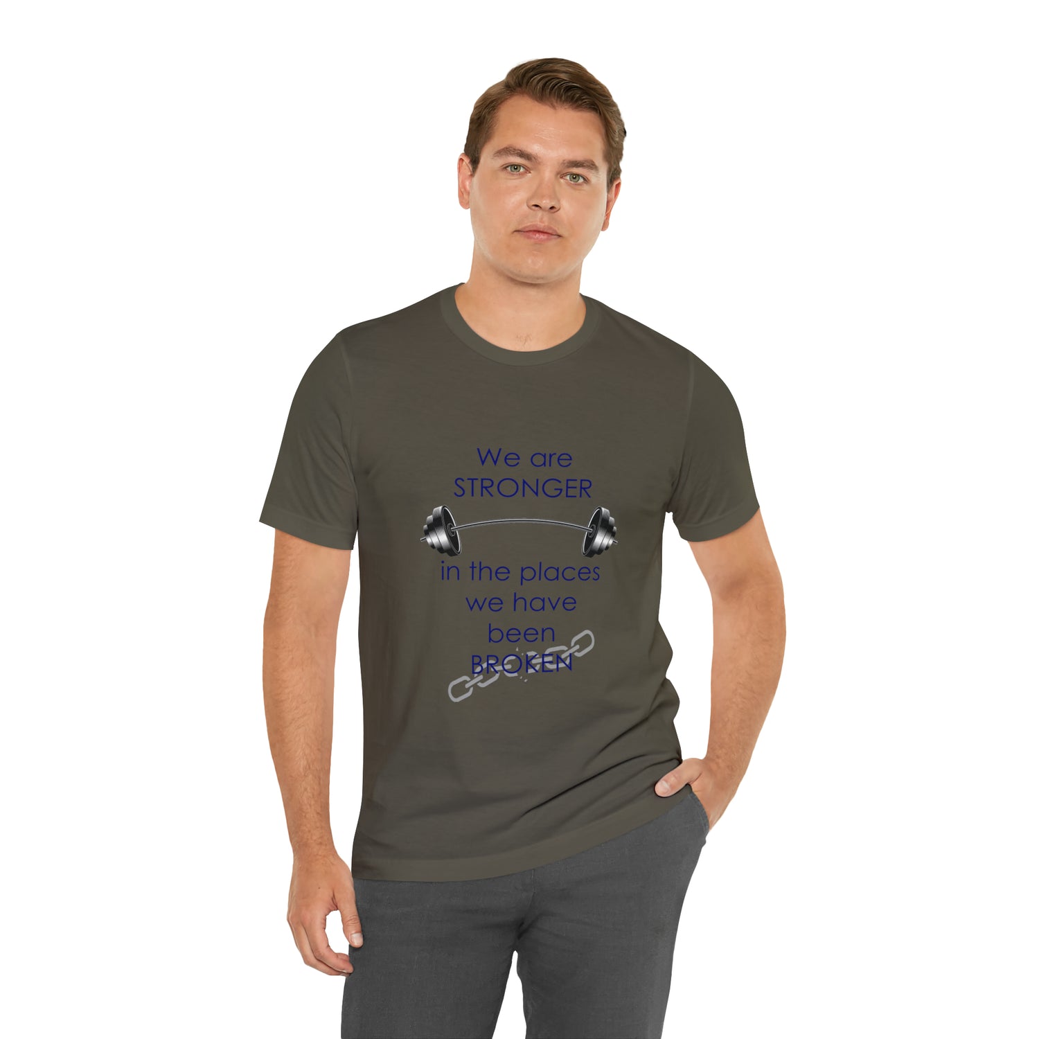 We Are Stronger - Unisex Jersey Short Sleeve Tee