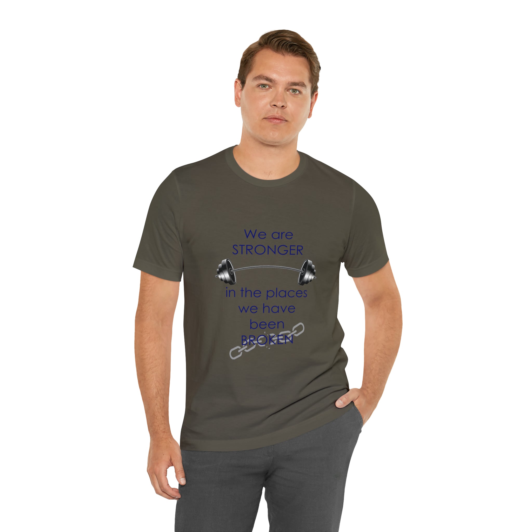 We Are Stronger - Unisex Jersey Short Sleeve Tee
