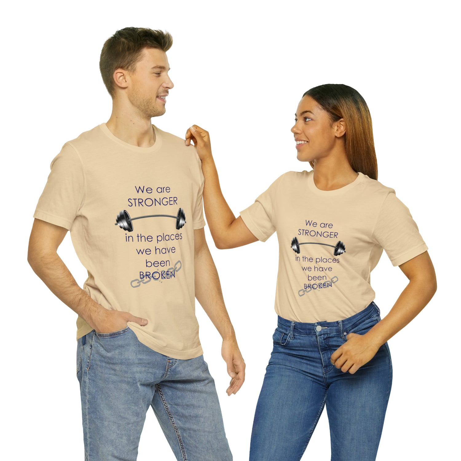 We Are Stronger - Unisex Jersey Short Sleeve Tee