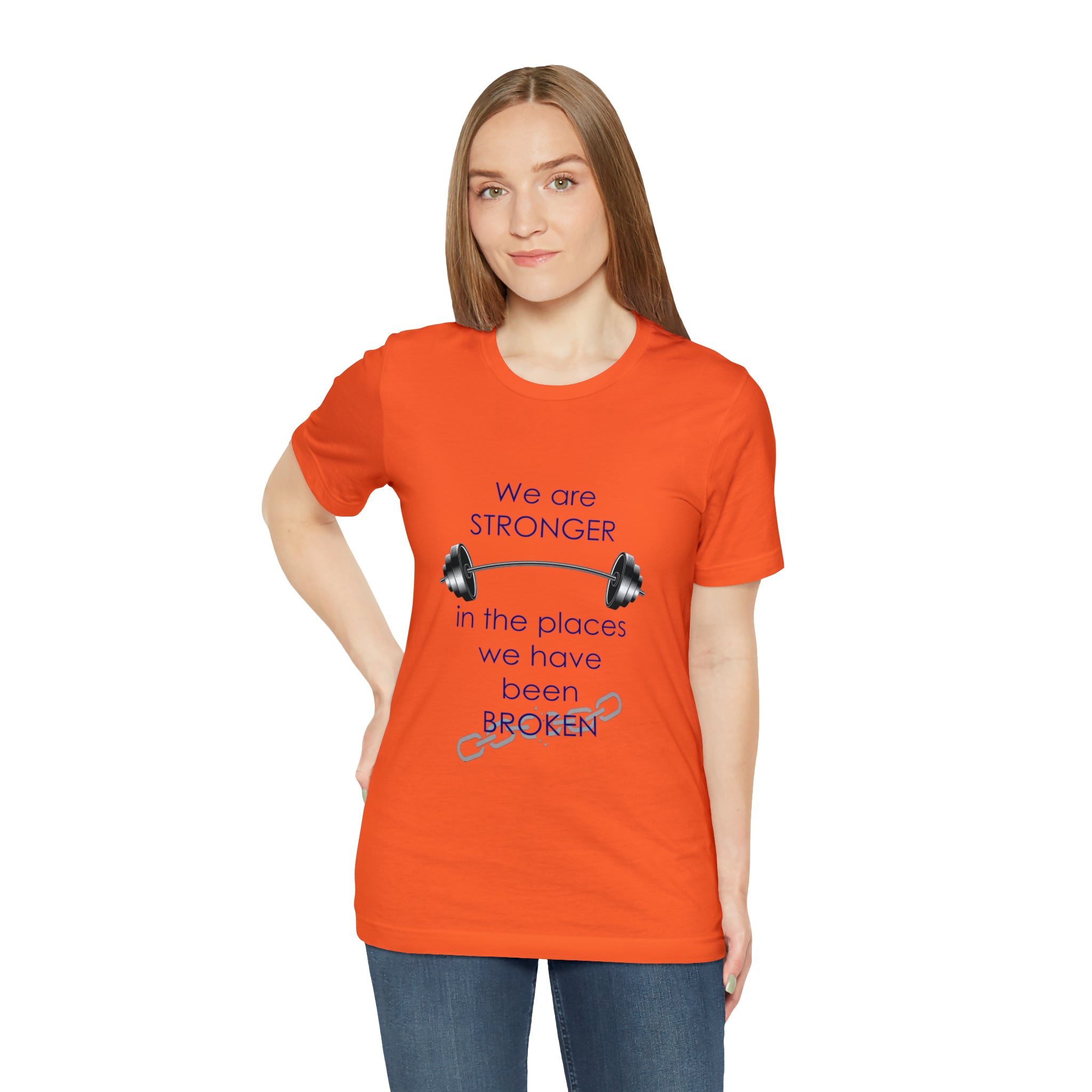 We Are Stronger - Unisex Jersey Short Sleeve Tee