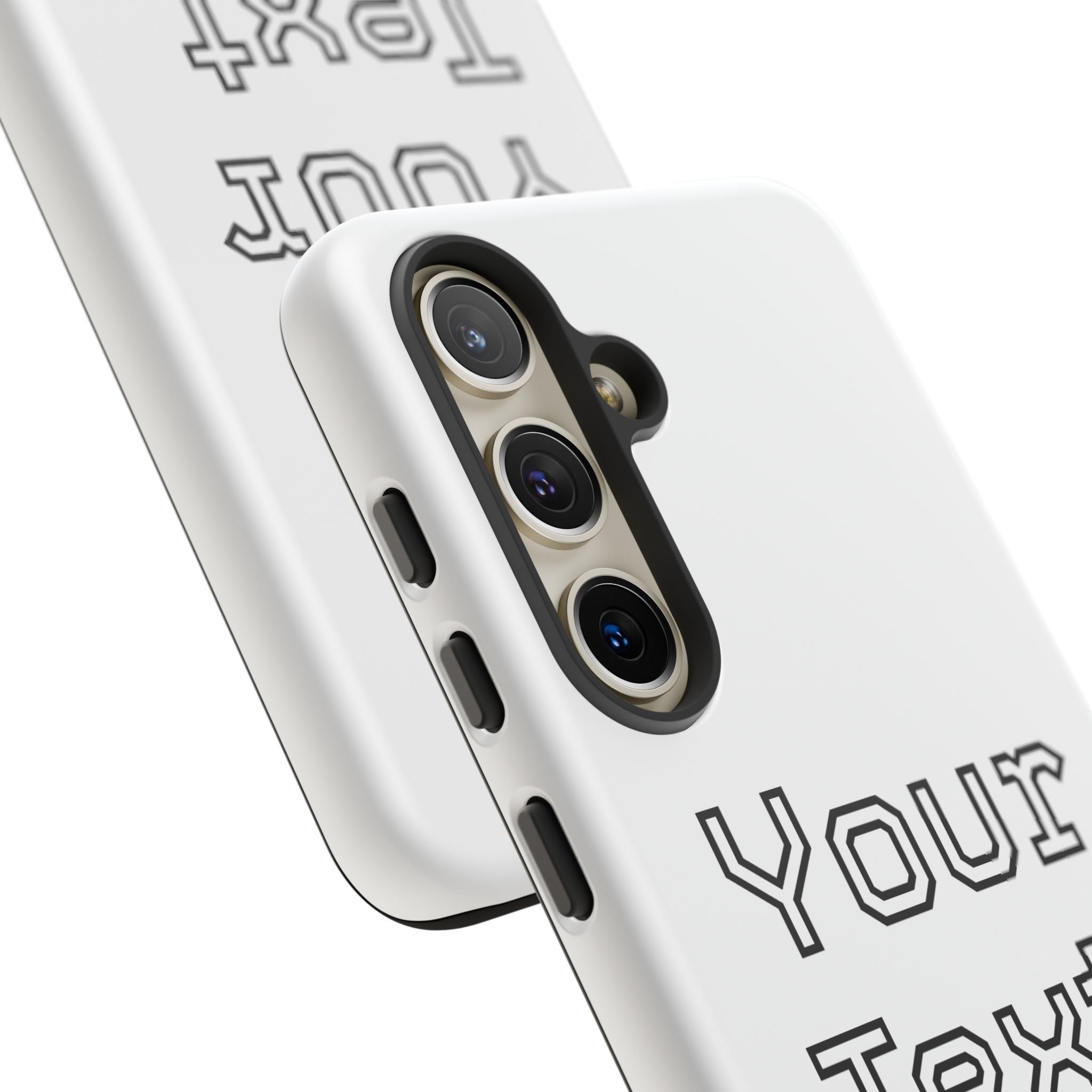 Custom Phone Case with Personalized Text, Tough Phone Cover, Unique Phone Accessory, Gift for Friends, Durable Mobile Case