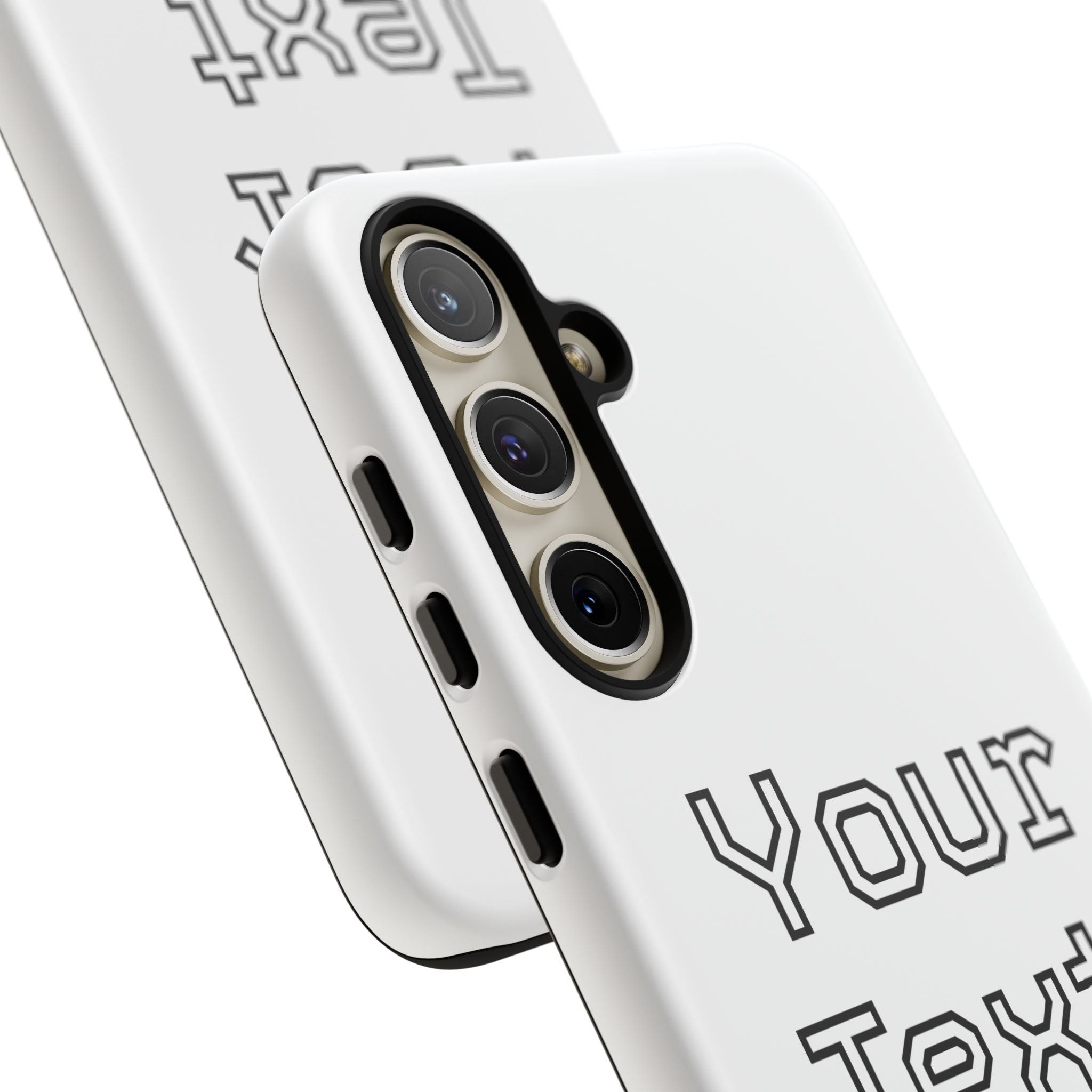 Custom Phone Case with Personalized Text, Tough Phone Cover, Unique Phone Accessory, Gift for Friends, Durable Mobile Case