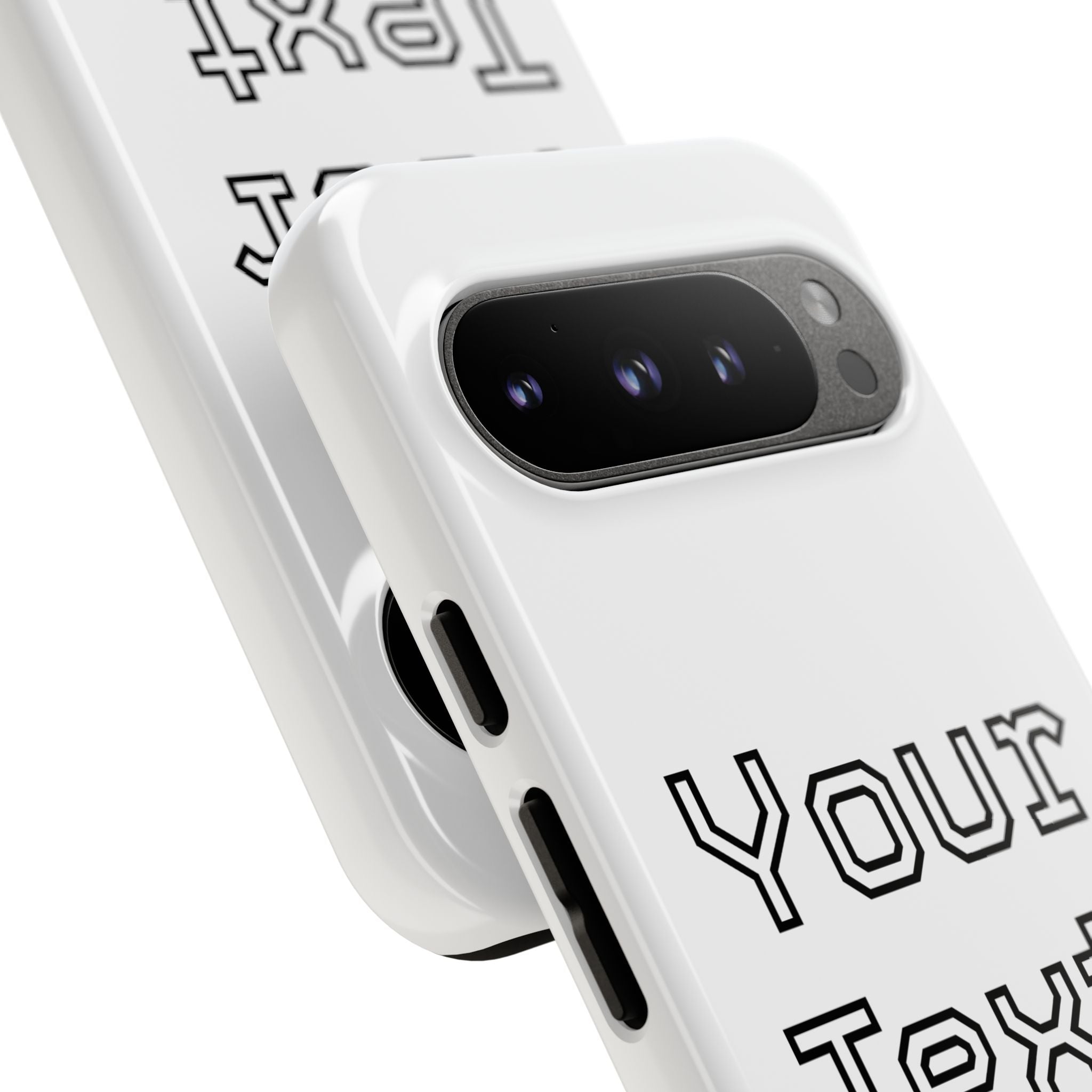 Custom Phone Case with Personalized Text, Tough Phone Cover, Unique Phone Accessory, Gift for Friends, Durable Mobile Case