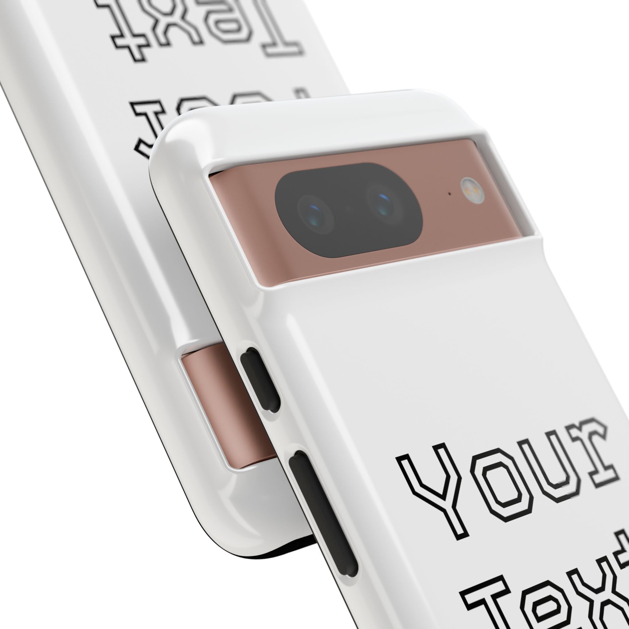 Custom Phone Case with Personalized Text, Tough Phone Cover, Unique Phone Accessory, Gift for Friends, Durable Mobile Case