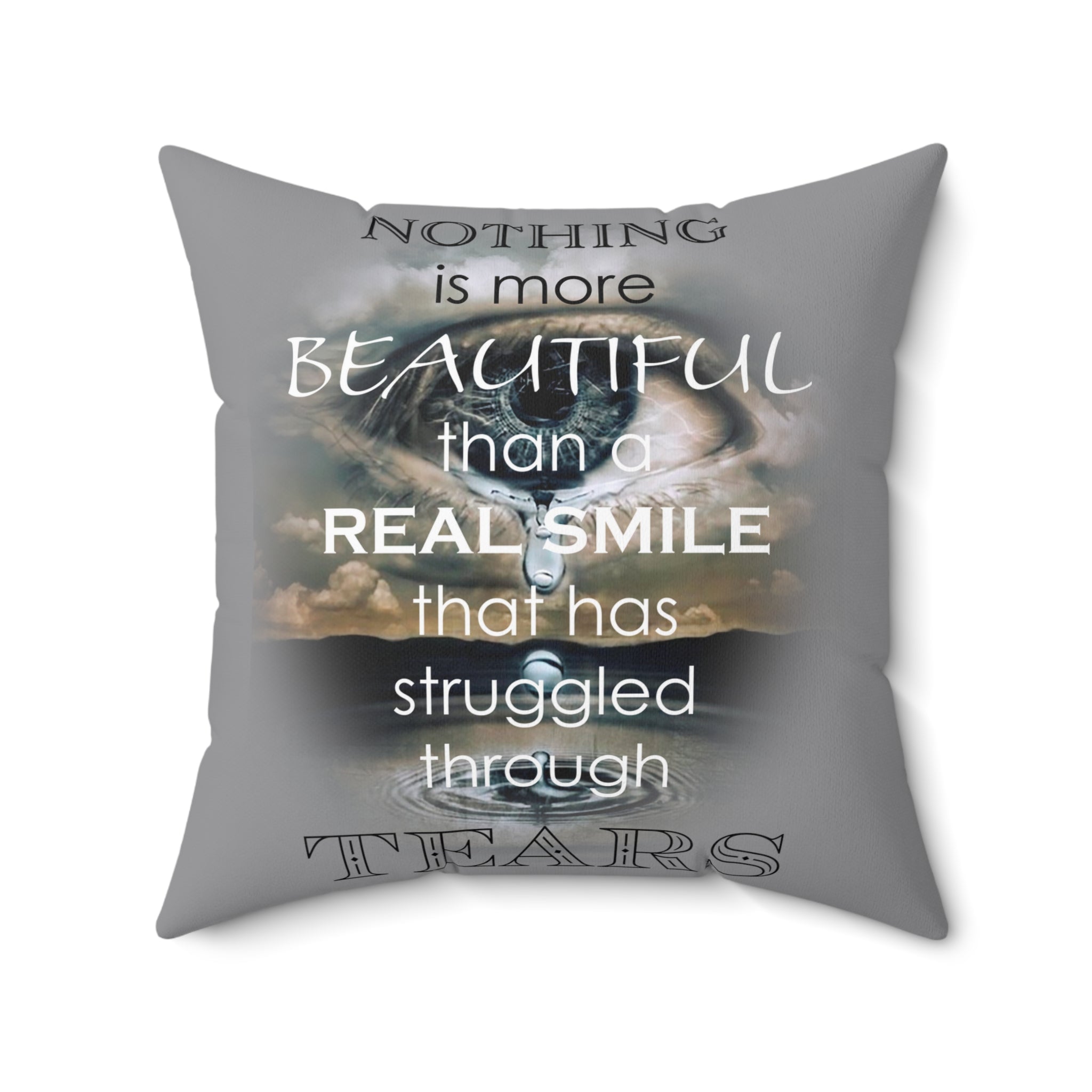 Nothing More Beautiful - Spun Polyester Square Pillow