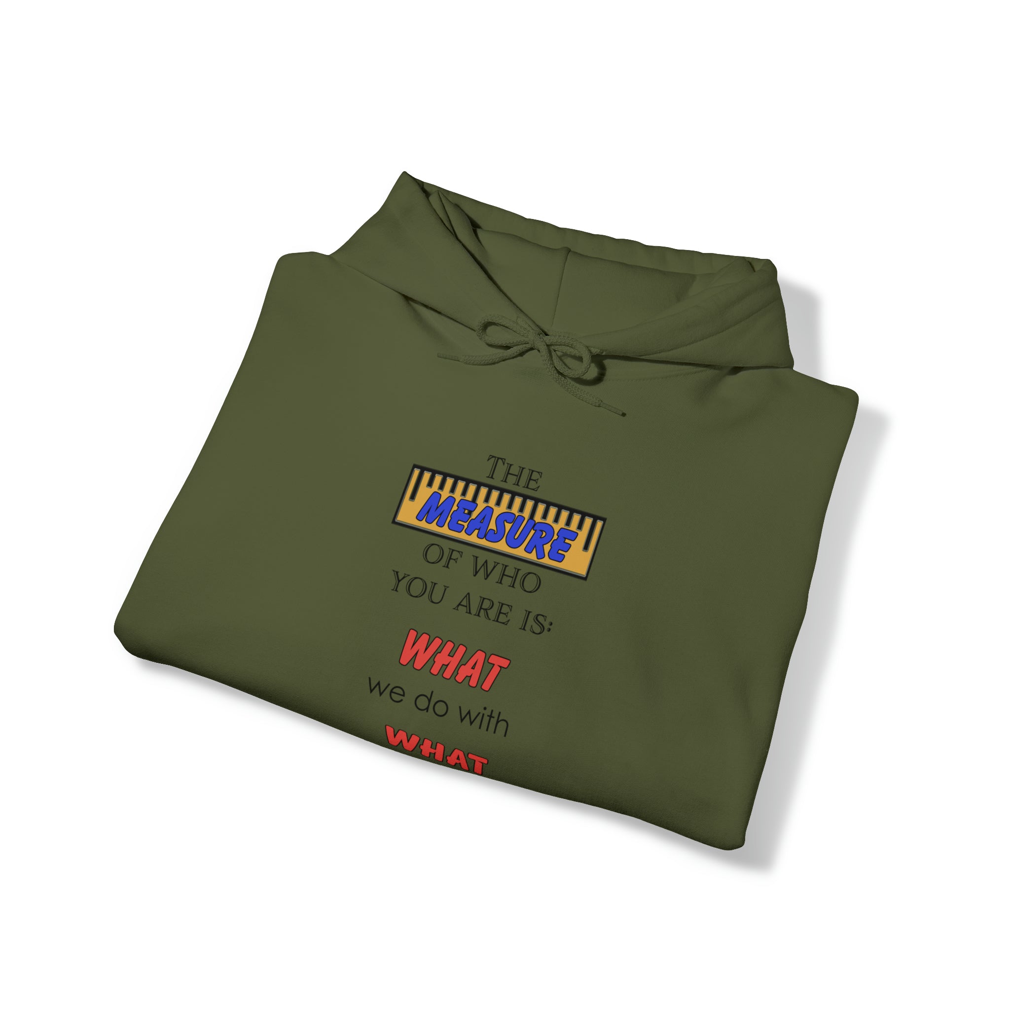 Measure - Unisex Heavy Blend™ Hooded Sweatshirt