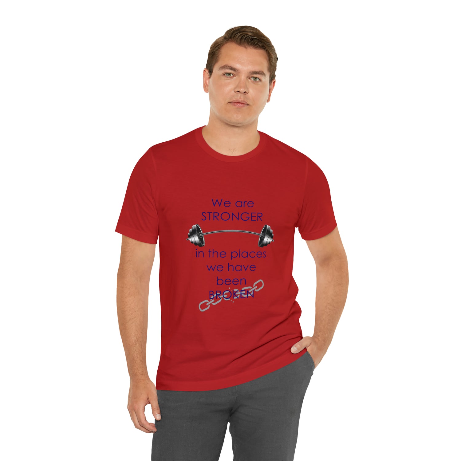 We Are Stronger - Unisex Jersey Short Sleeve Tee