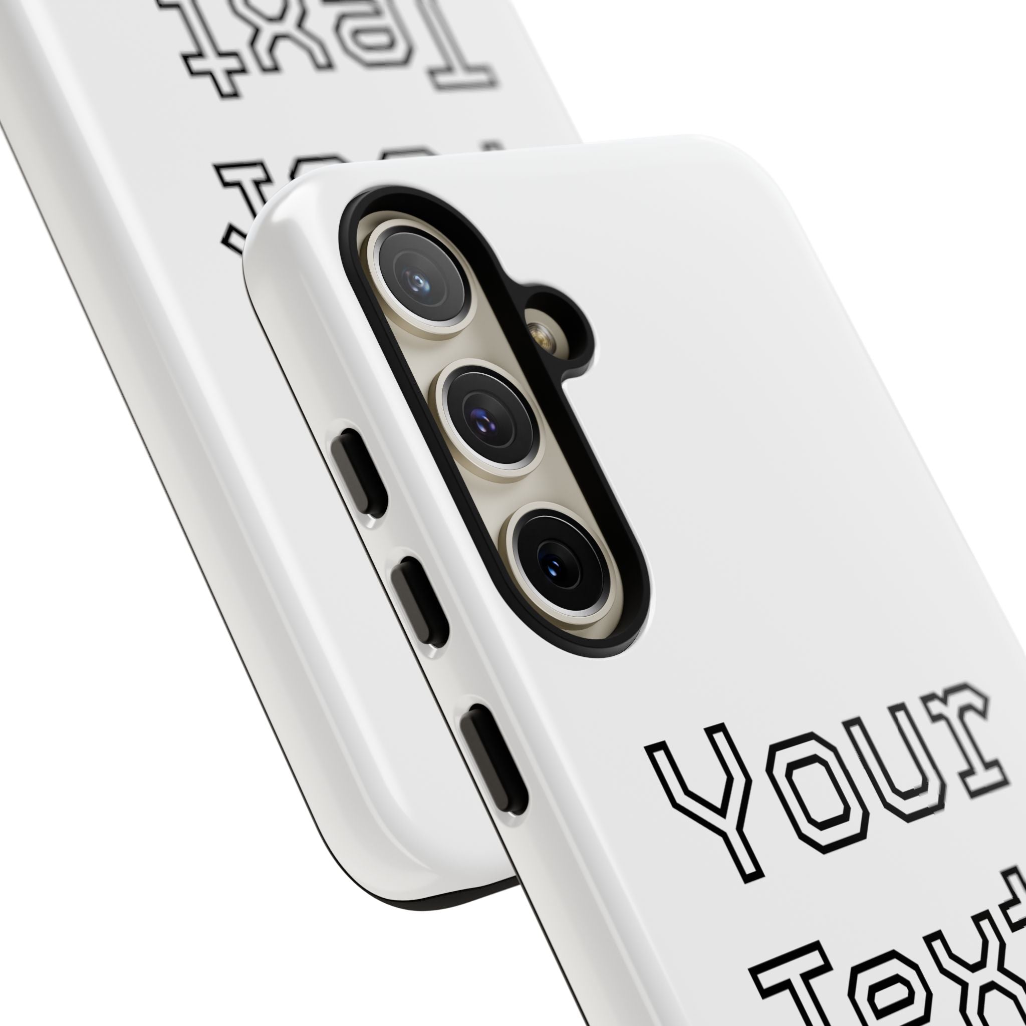 Custom Phone Case with Personalized Text, Tough Phone Cover, Unique Phone Accessory, Gift for Friends, Durable Mobile Case