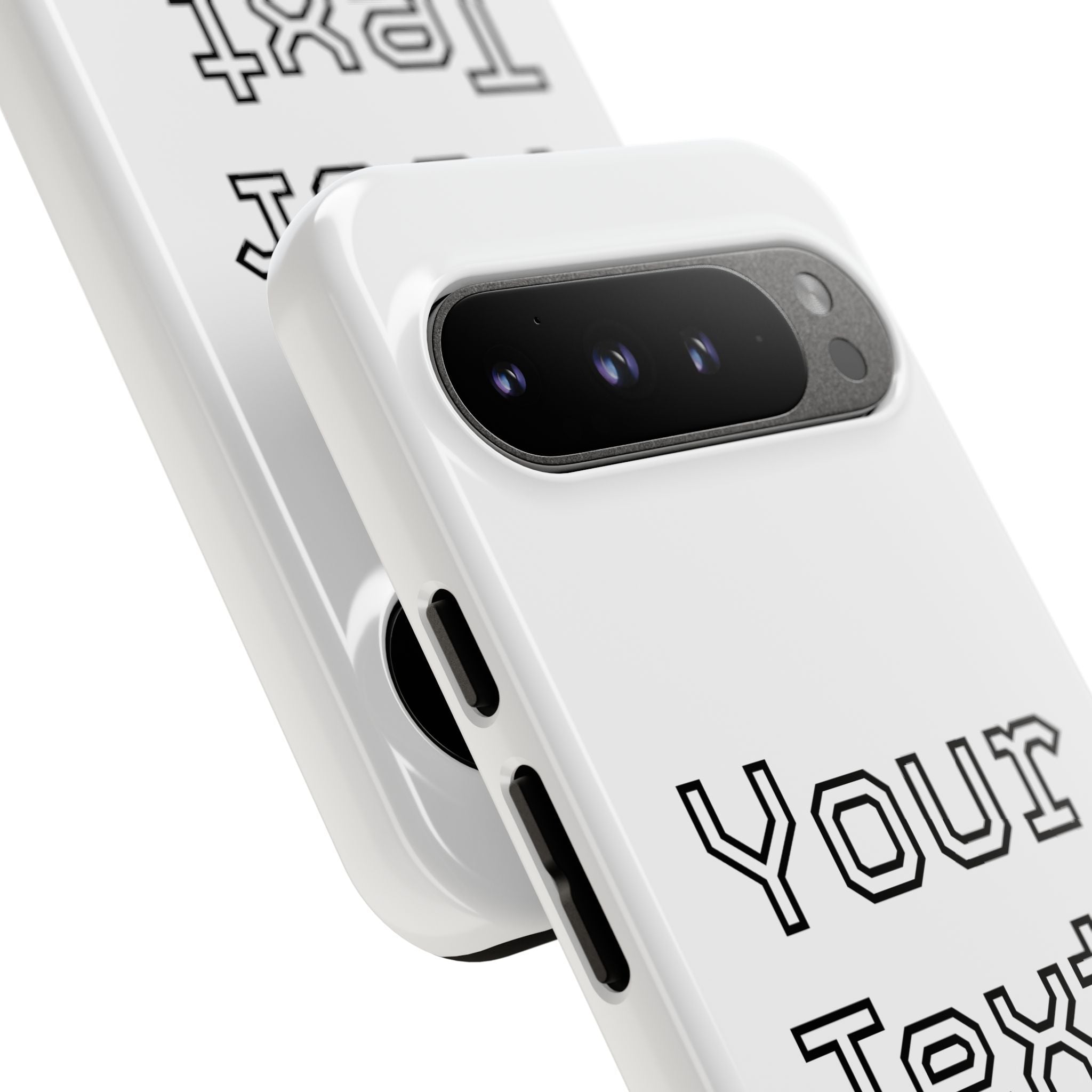 Custom Phone Case with Personalized Text, Tough Phone Cover, Unique Phone Accessory, Gift for Friends, Durable Mobile Case