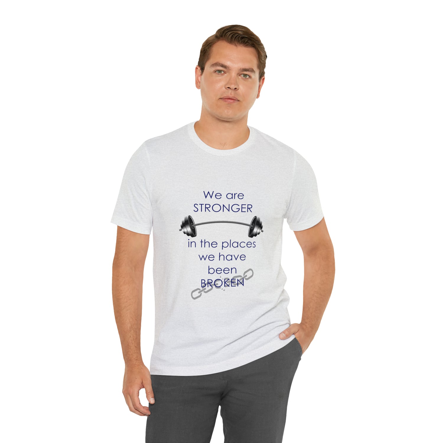 We Are Stronger - Unisex Jersey Short Sleeve Tee