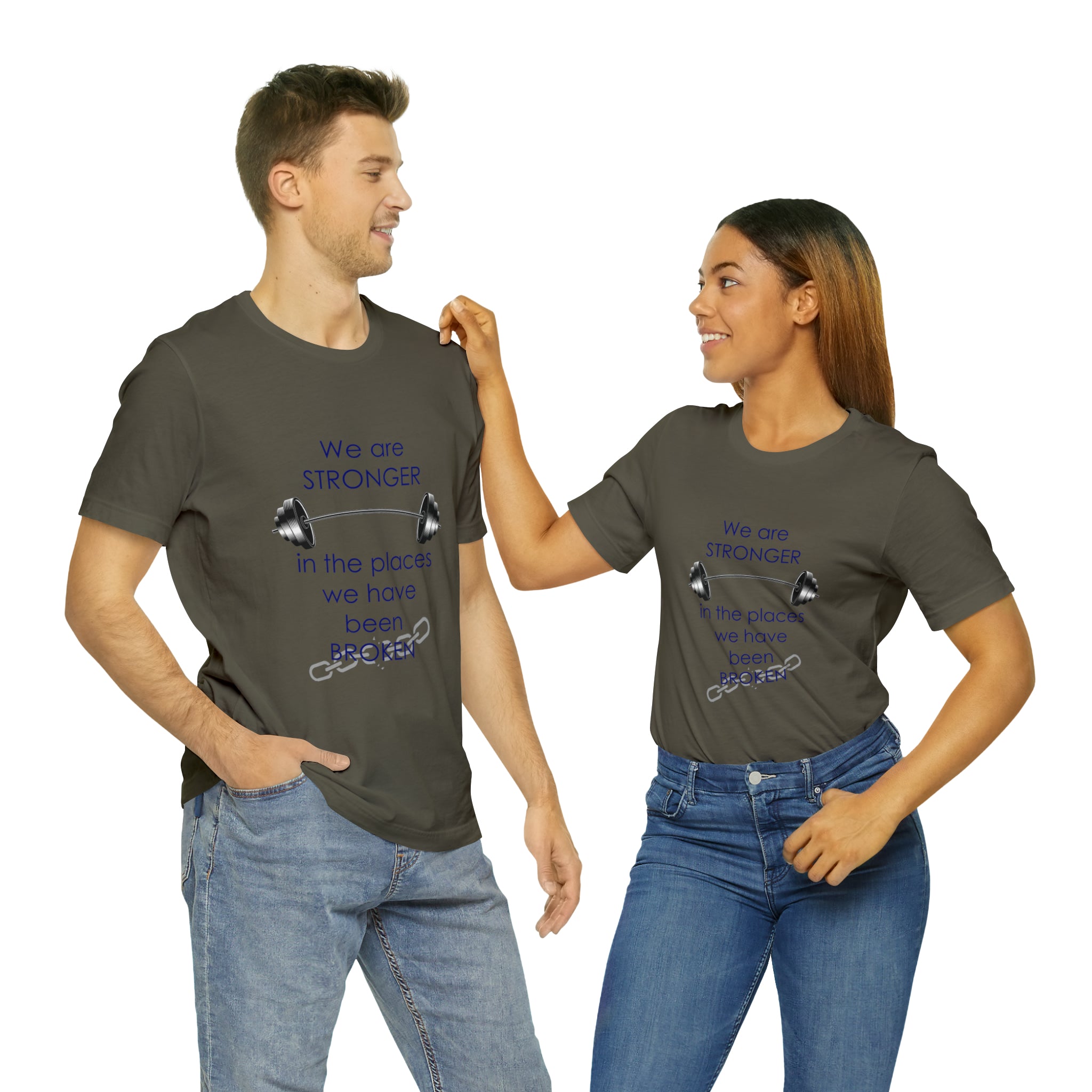 We Are Stronger - Unisex Jersey Short Sleeve Tee