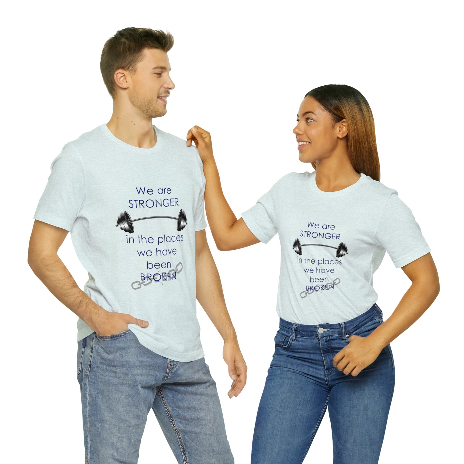 We Are Stronger - Unisex Jersey Short Sleeve Tee