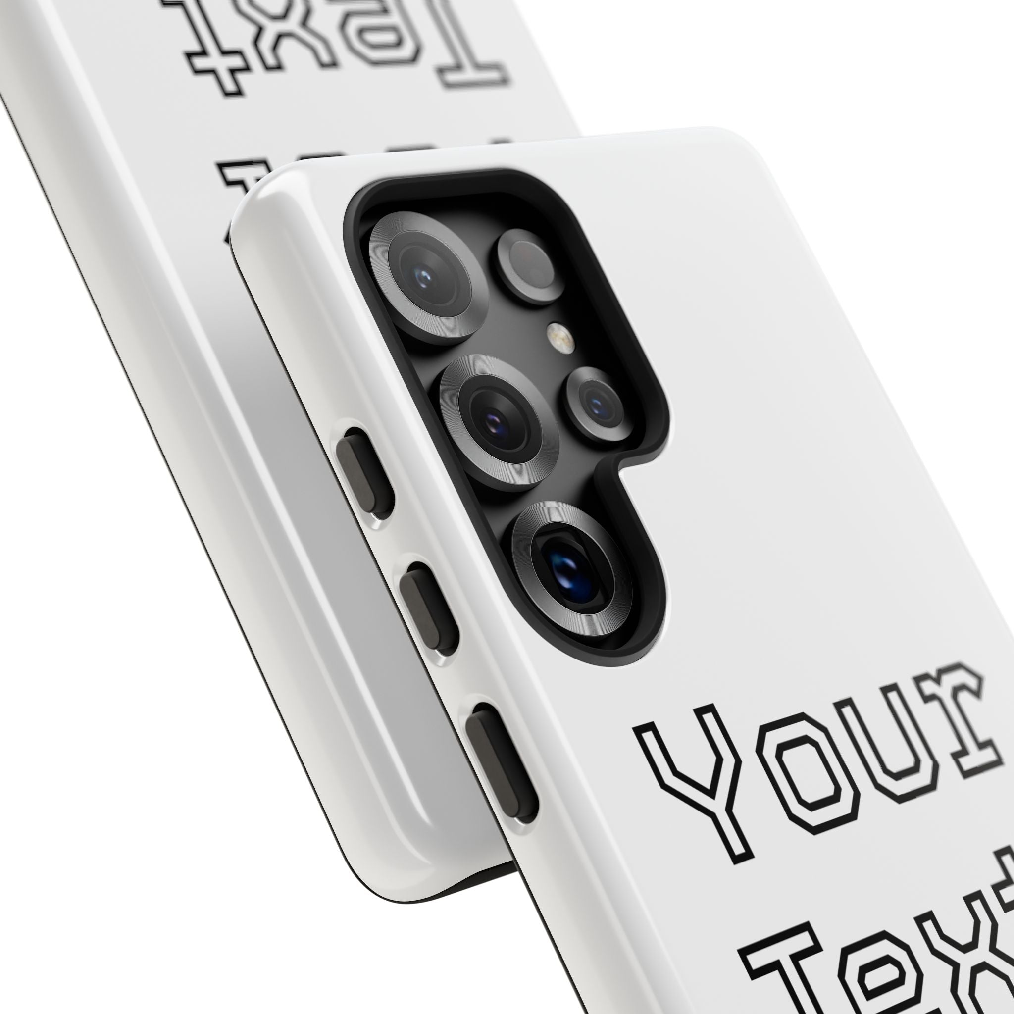 Custom Phone Case with Personalized Text, Tough Phone Cover, Unique Phone Accessory, Gift for Friends, Durable Mobile Case