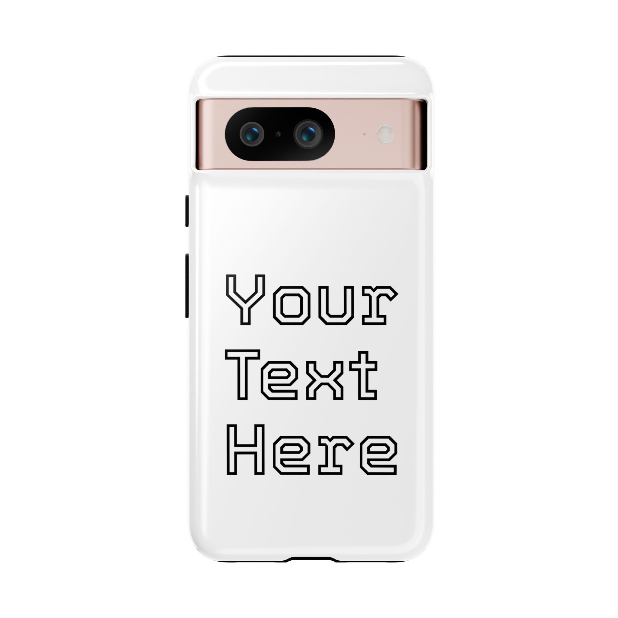 Custom Phone Case with Personalized Text, Tough Phone Cover, Unique Phone Accessory, Gift for Friends, Durable Mobile Case