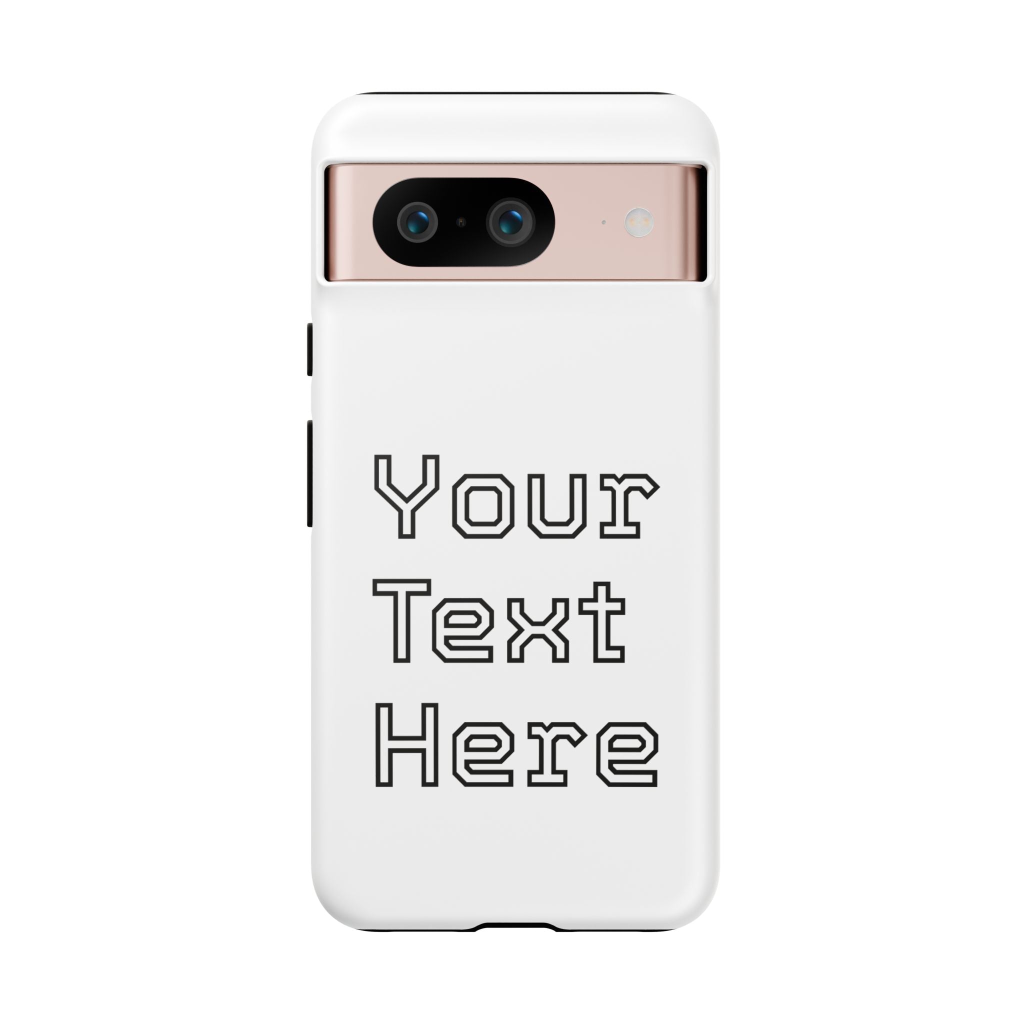 Custom Phone Case with Personalized Text, Tough Phone Cover, Unique Phone Accessory, Gift for Friends, Durable Mobile Case