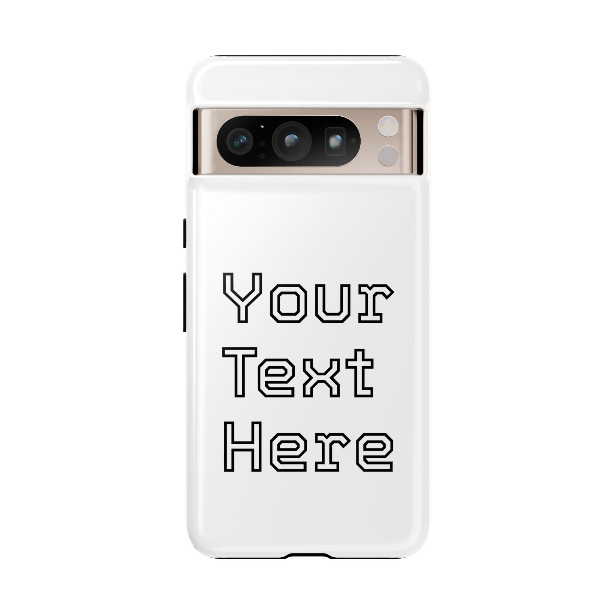 Custom Phone Case with Personalized Text, Tough Phone Cover, Unique Phone Accessory, Gift for Friends, Durable Mobile Case