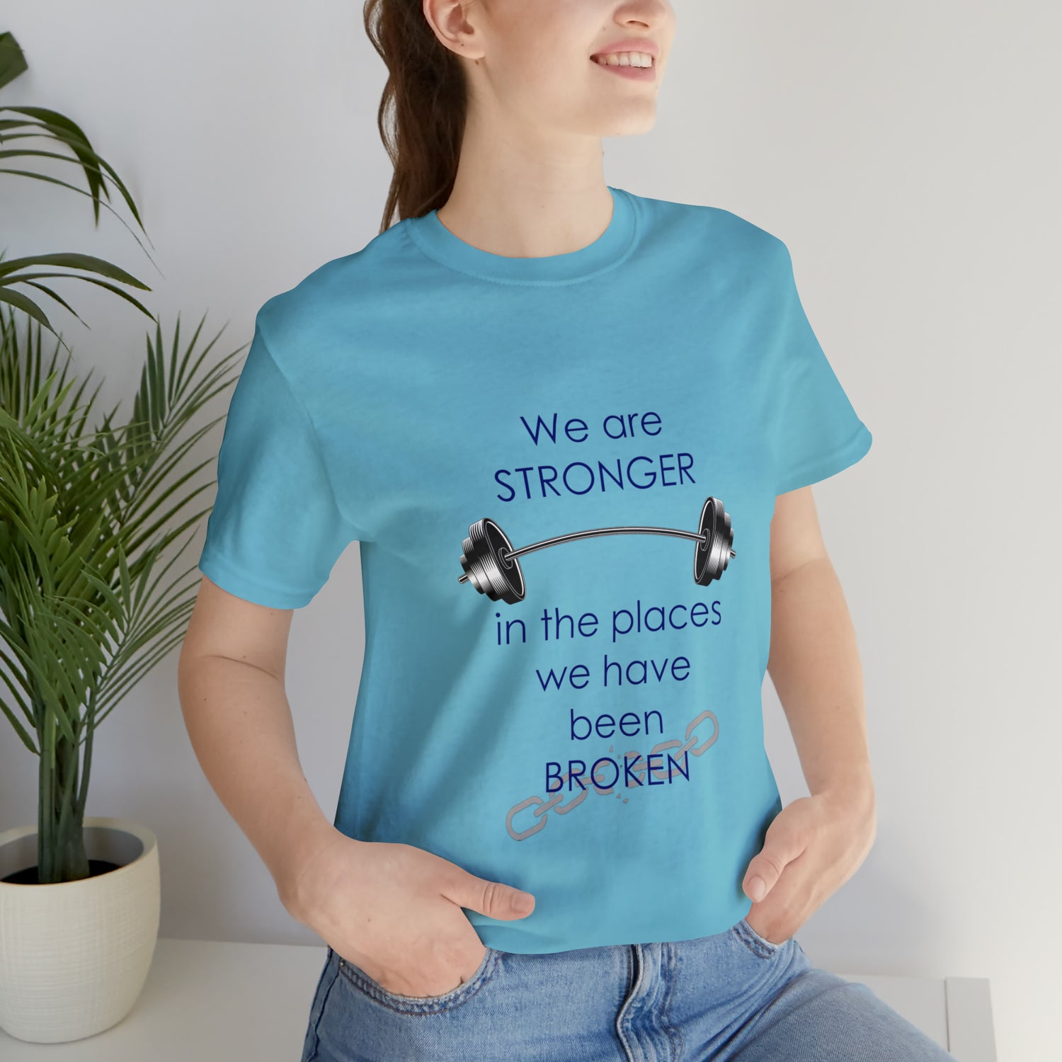 We Are Stronger - Unisex Jersey Short Sleeve Tee