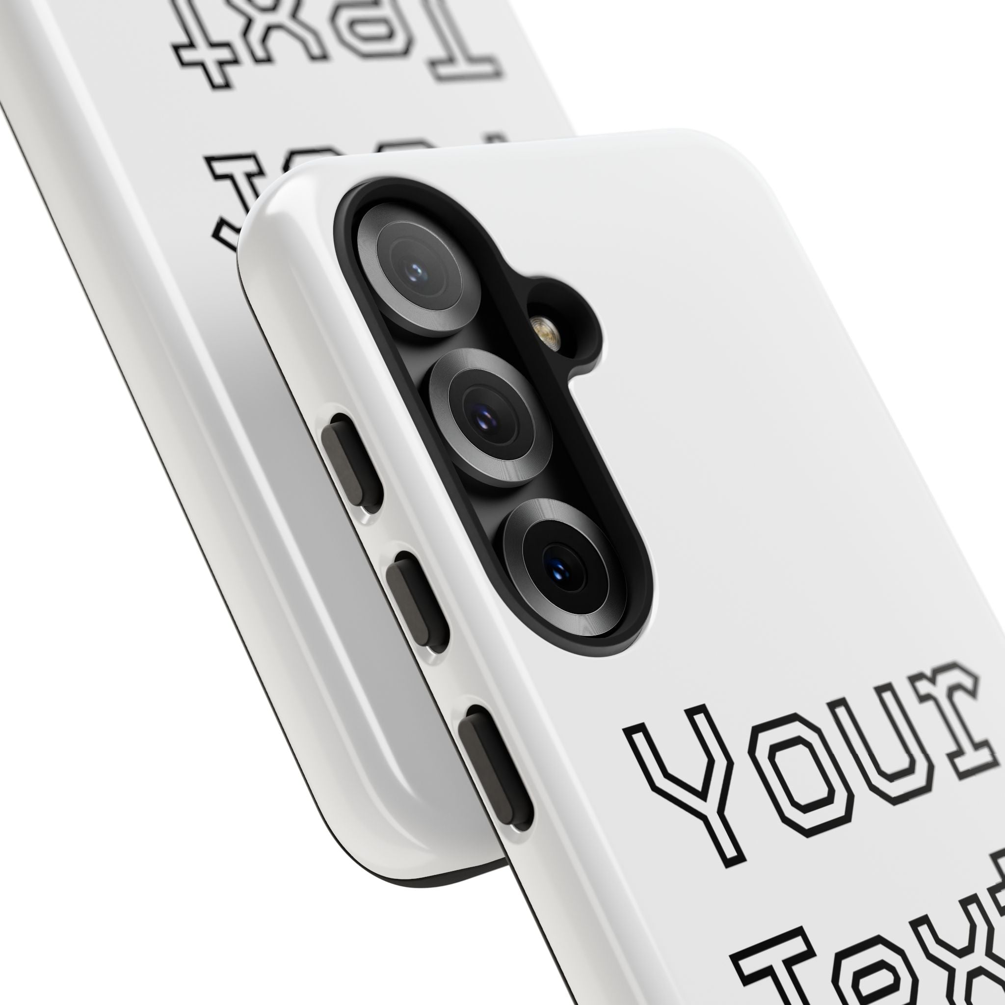 Custom Phone Case with Personalized Text, Tough Phone Cover, Unique Phone Accessory, Gift for Friends, Durable Mobile Case