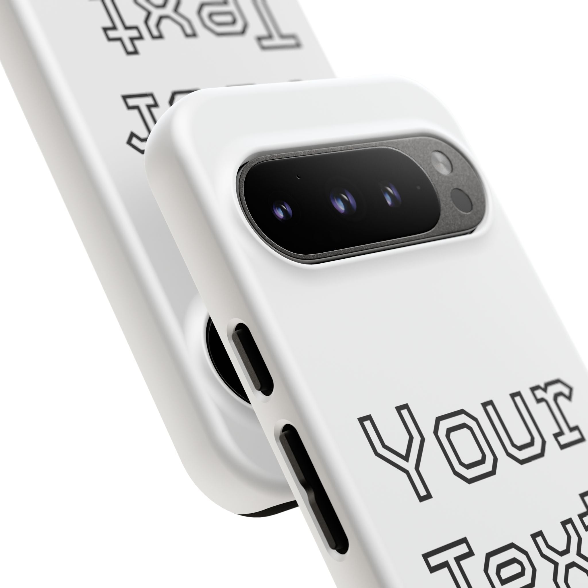 Custom Phone Case with Personalized Text, Tough Phone Cover, Unique Phone Accessory, Gift for Friends, Durable Mobile Case