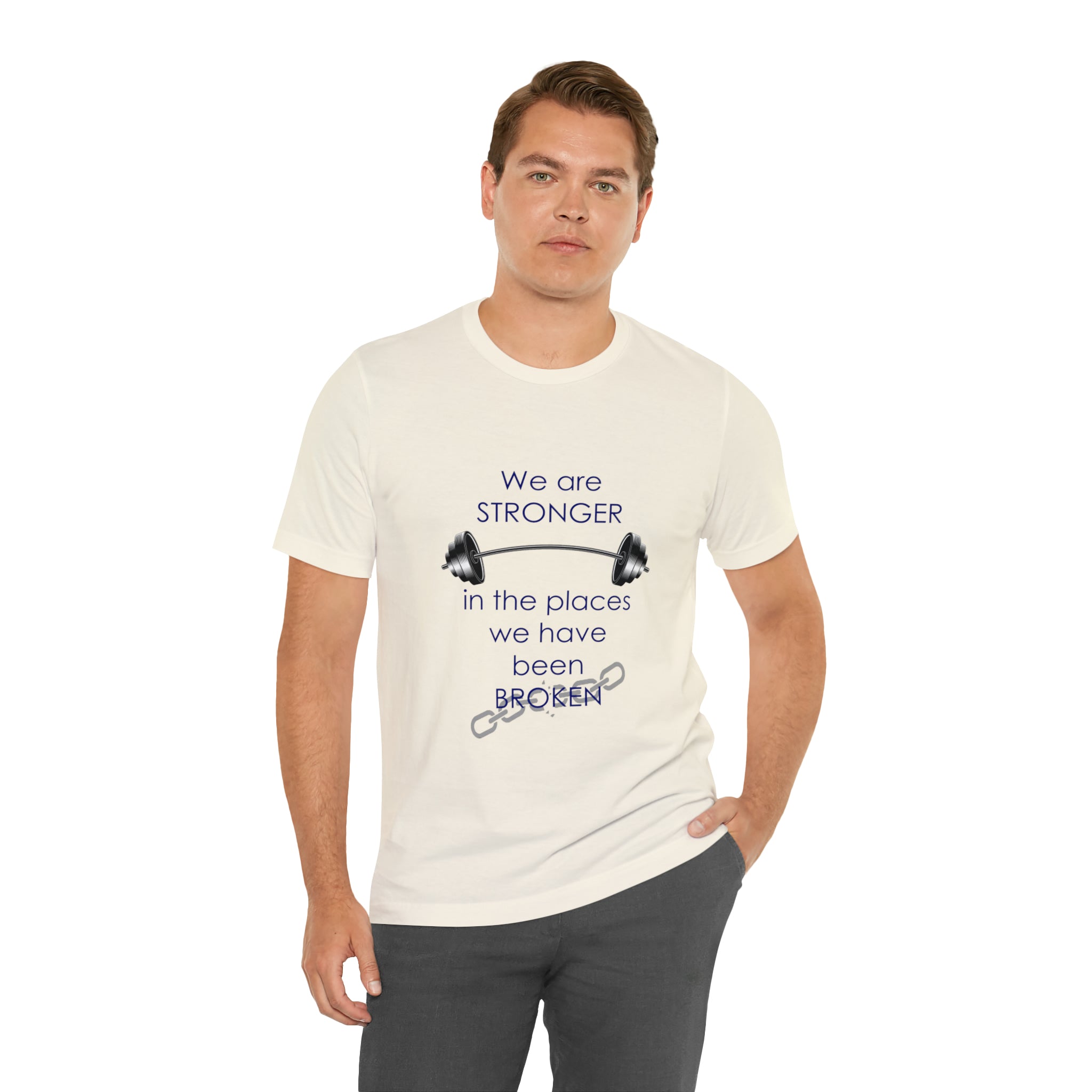 We Are Stronger - Unisex Jersey Short Sleeve Tee