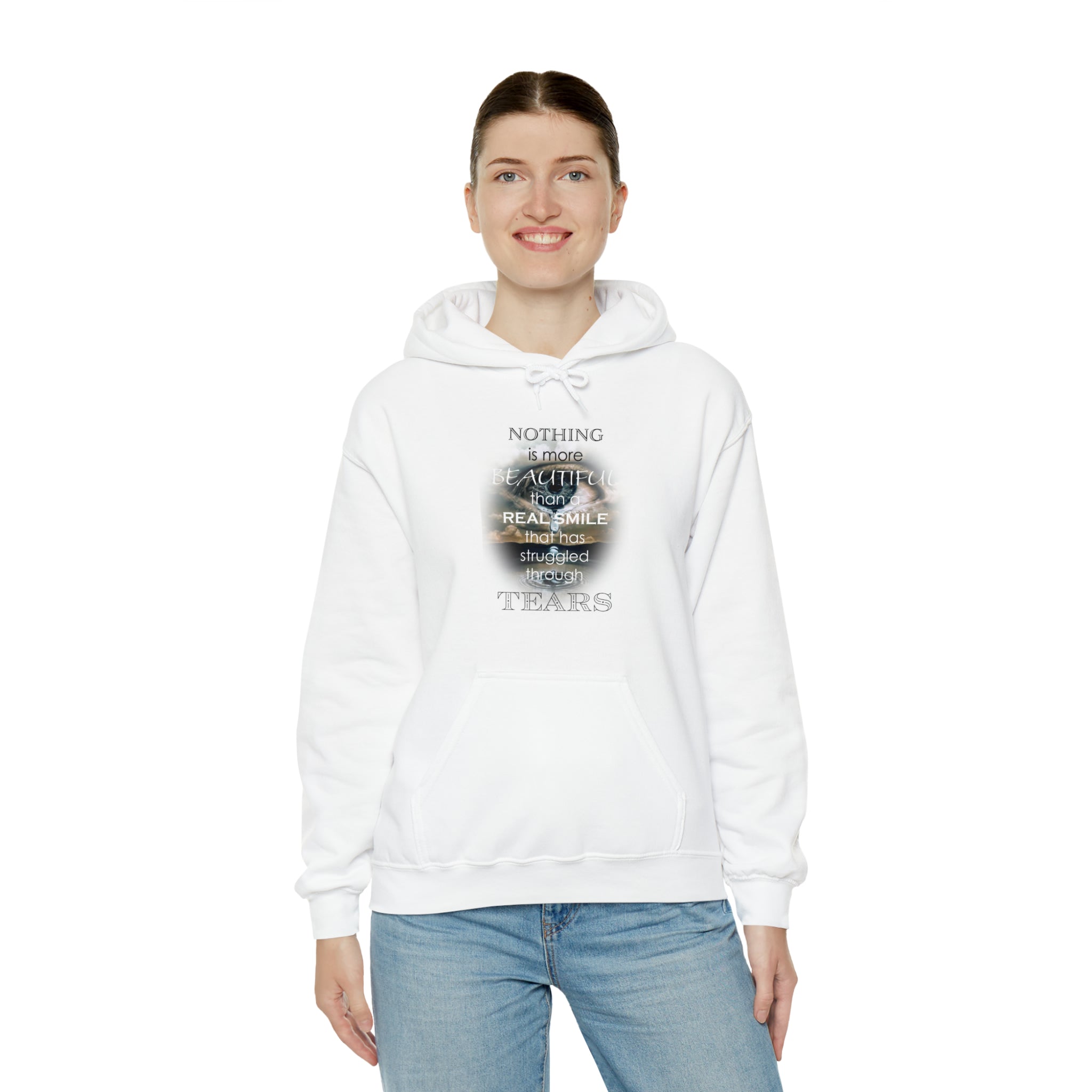 Nothing More Beautiful - Unisex Heavy Blend™ Hooded Sweatshirt