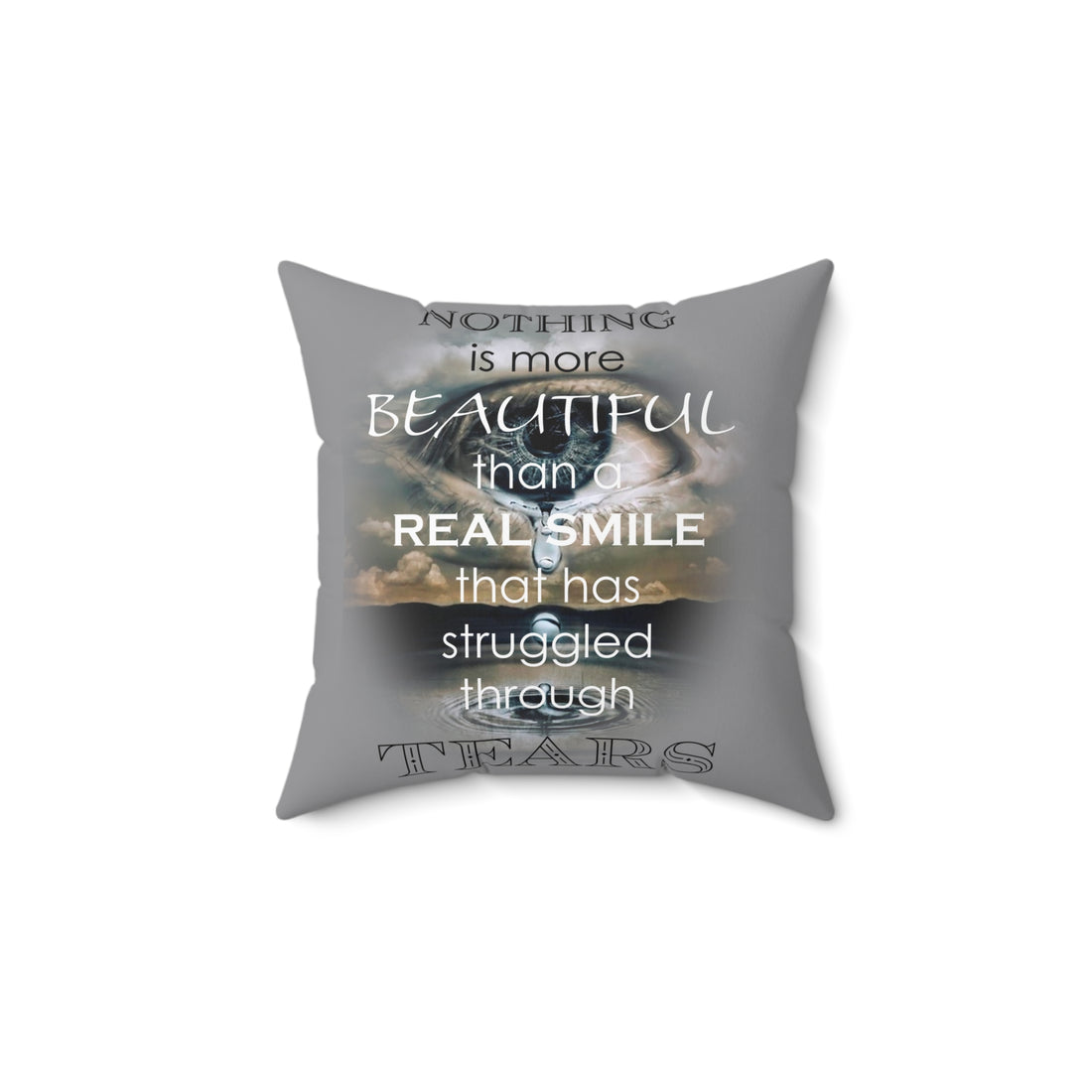 Nothing More Beautiful - Spun Polyester Square Pillow
