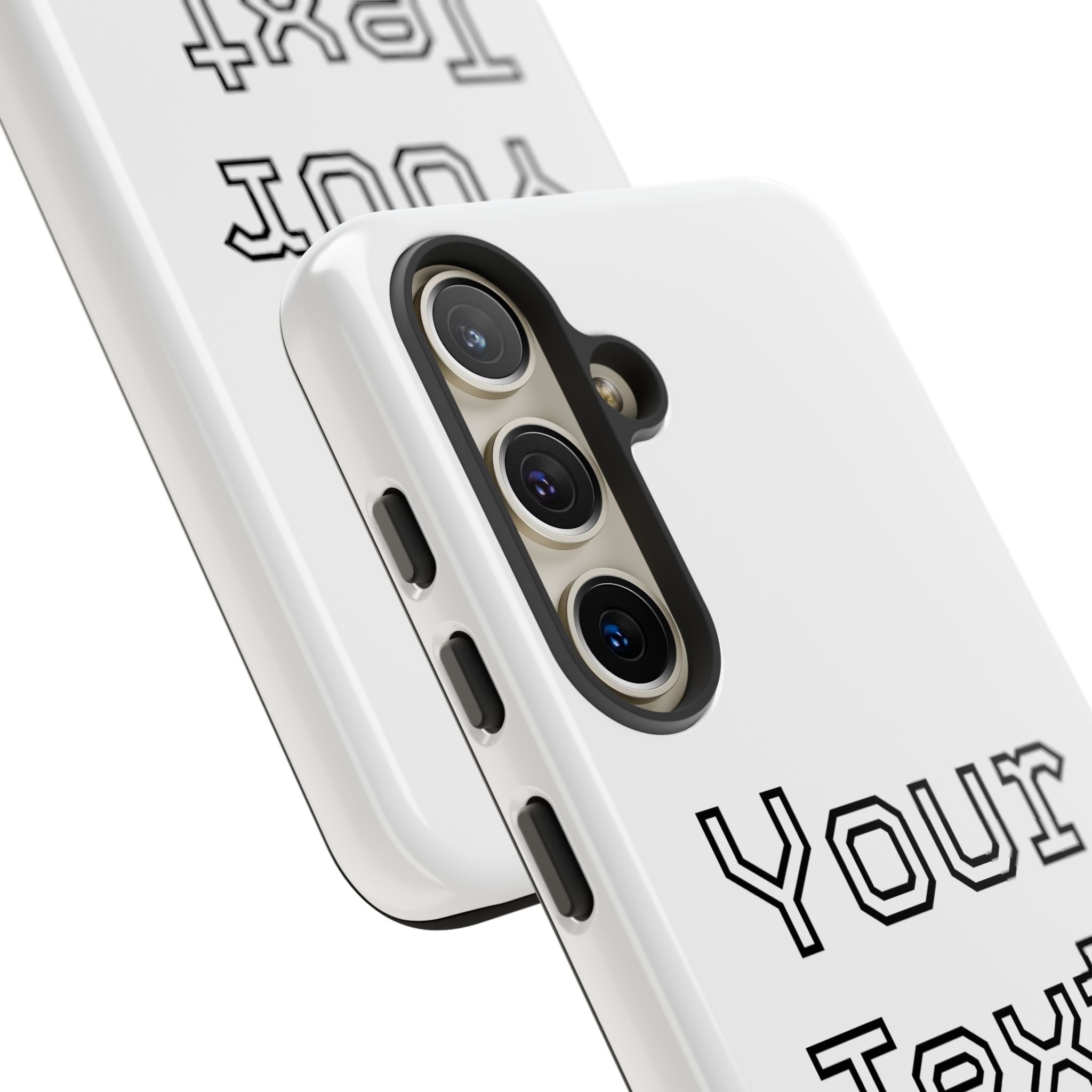 Custom Phone Case with Personalized Text, Tough Phone Cover, Unique Phone Accessory, Gift for Friends, Durable Mobile Case