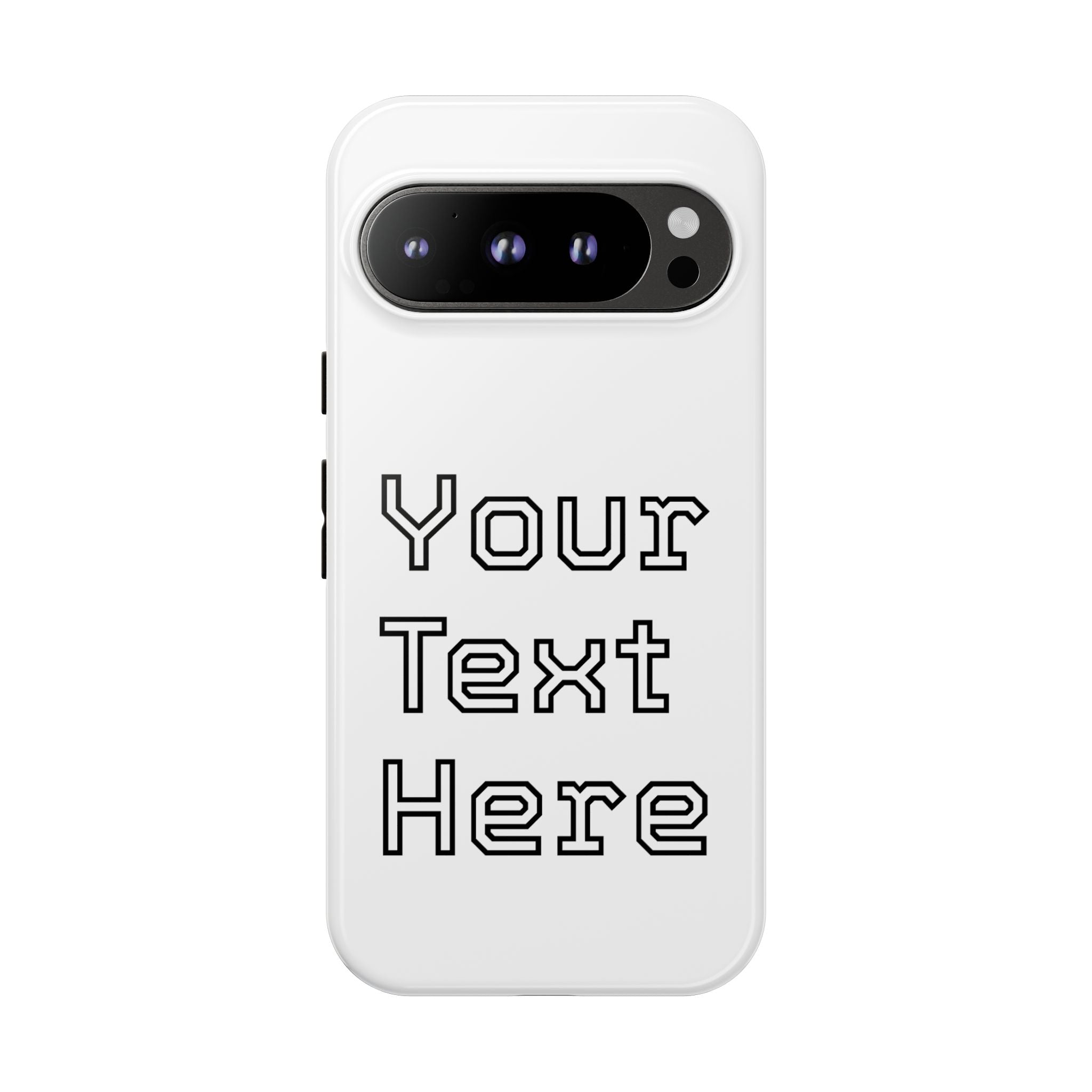 Custom Phone Case with Personalized Text, Tough Phone Cover, Unique Phone Accessory, Gift for Friends, Durable Mobile Case