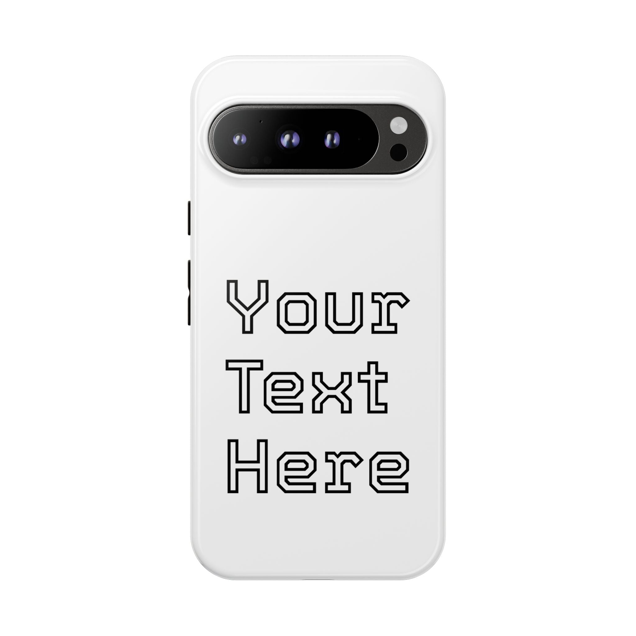 Custom Phone Case with Personalized Text, Tough Phone Cover, Unique Phone Accessory, Gift for Friends, Durable Mobile Case