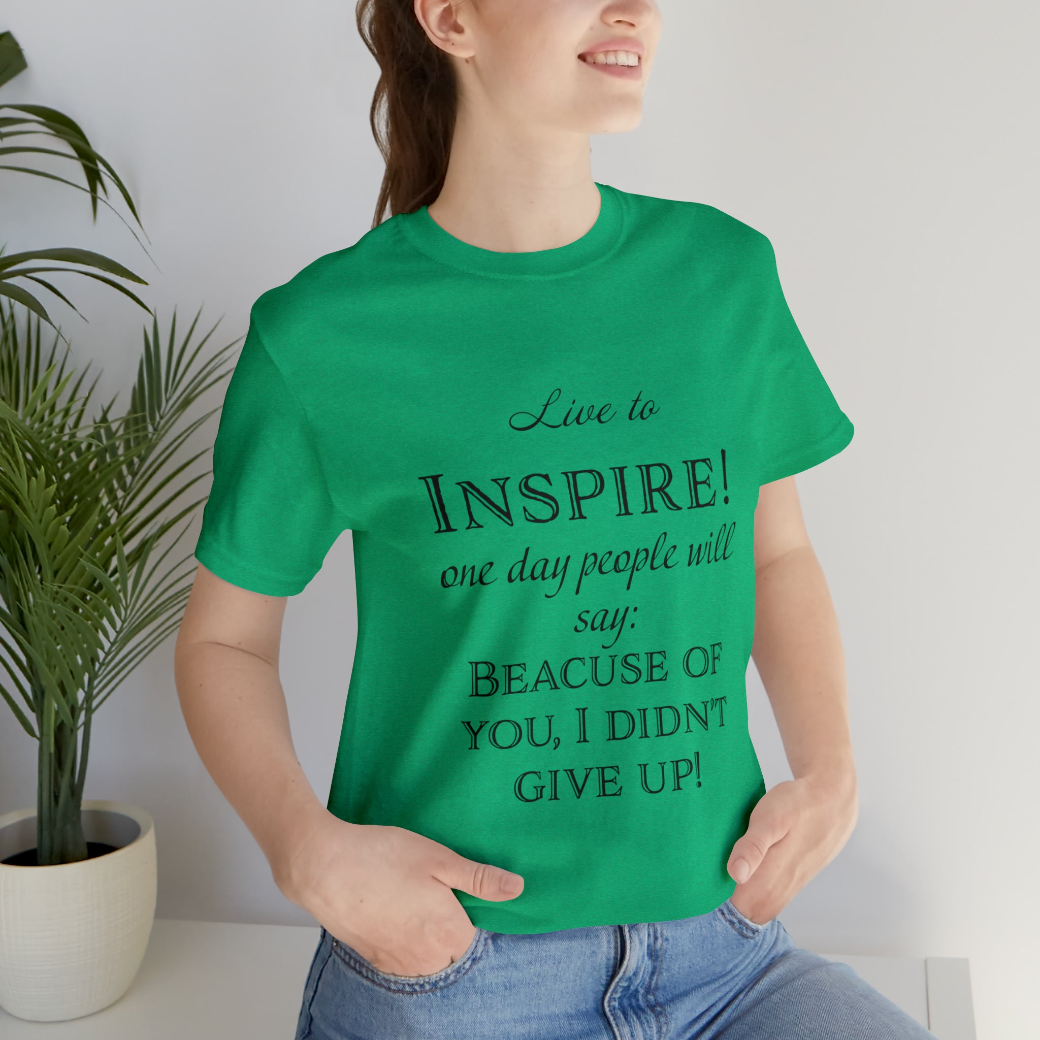 Inspire - Unisex Jersey Short Sleeve Tee