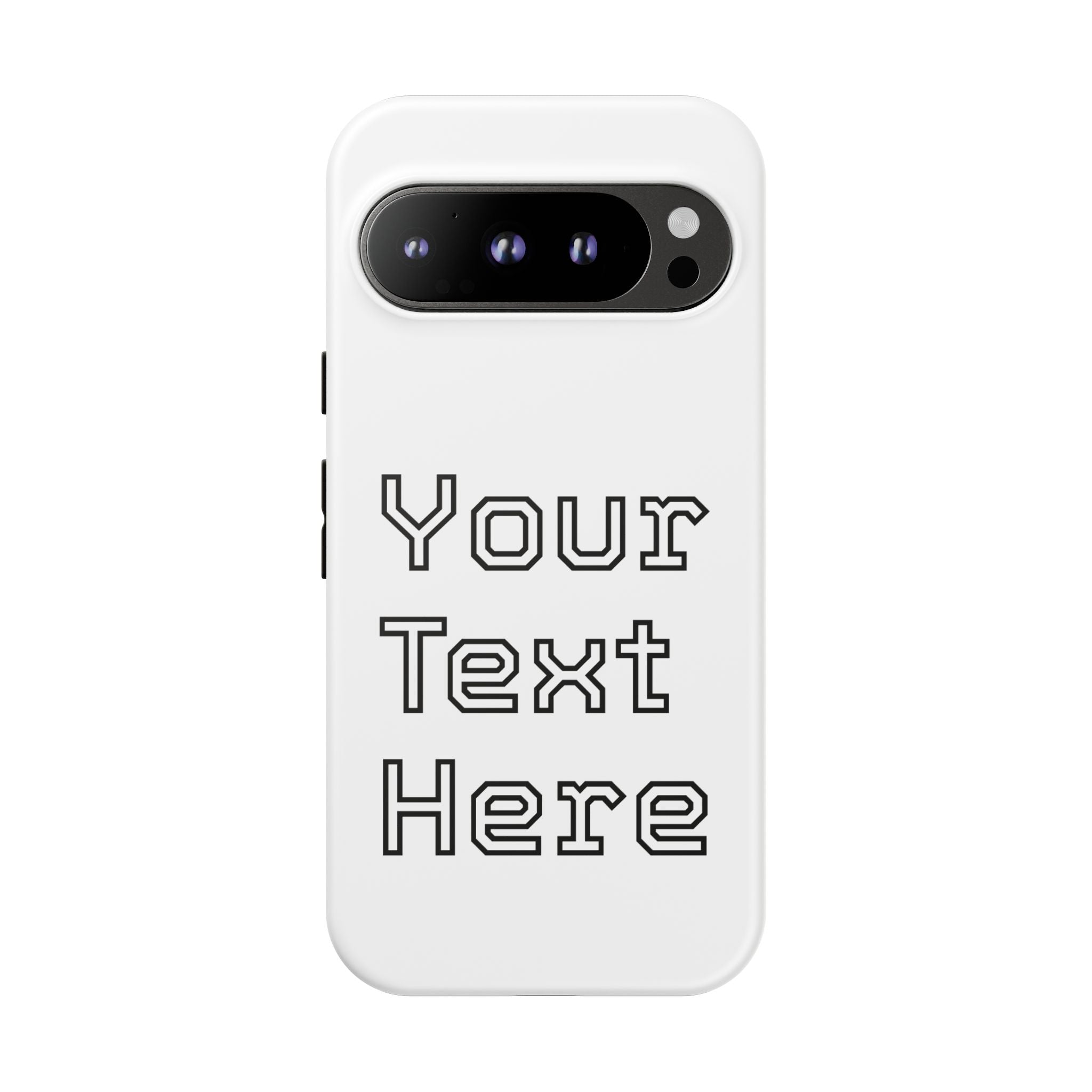 Custom Phone Case with Personalized Text, Tough Phone Cover, Unique Phone Accessory, Gift for Friends, Durable Mobile Case