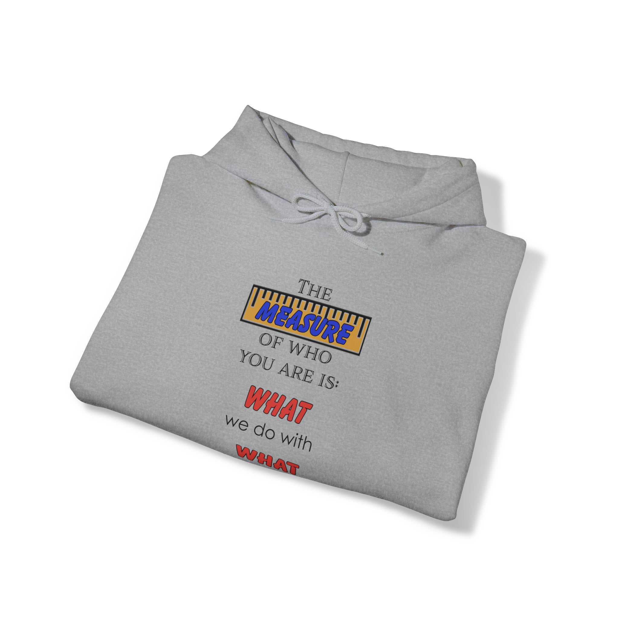 Measure - Unisex Heavy Blend™ Hooded Sweatshirt